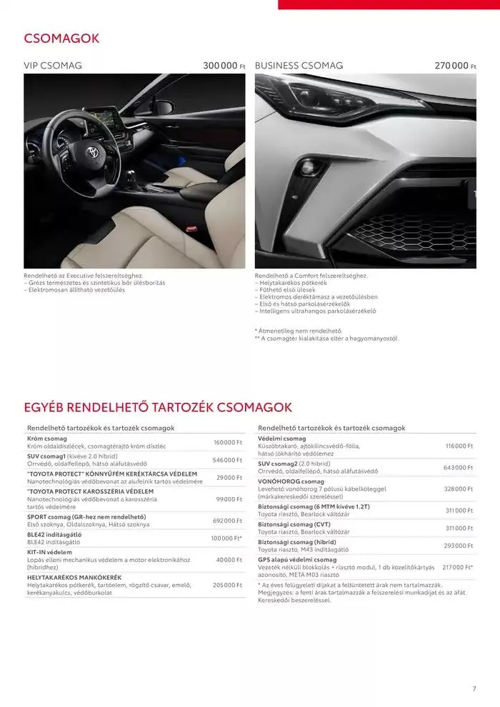 Katalógus Toyota C-HR Hybrid november 20.-tól november 20.-ig 2025. - Oldal 7