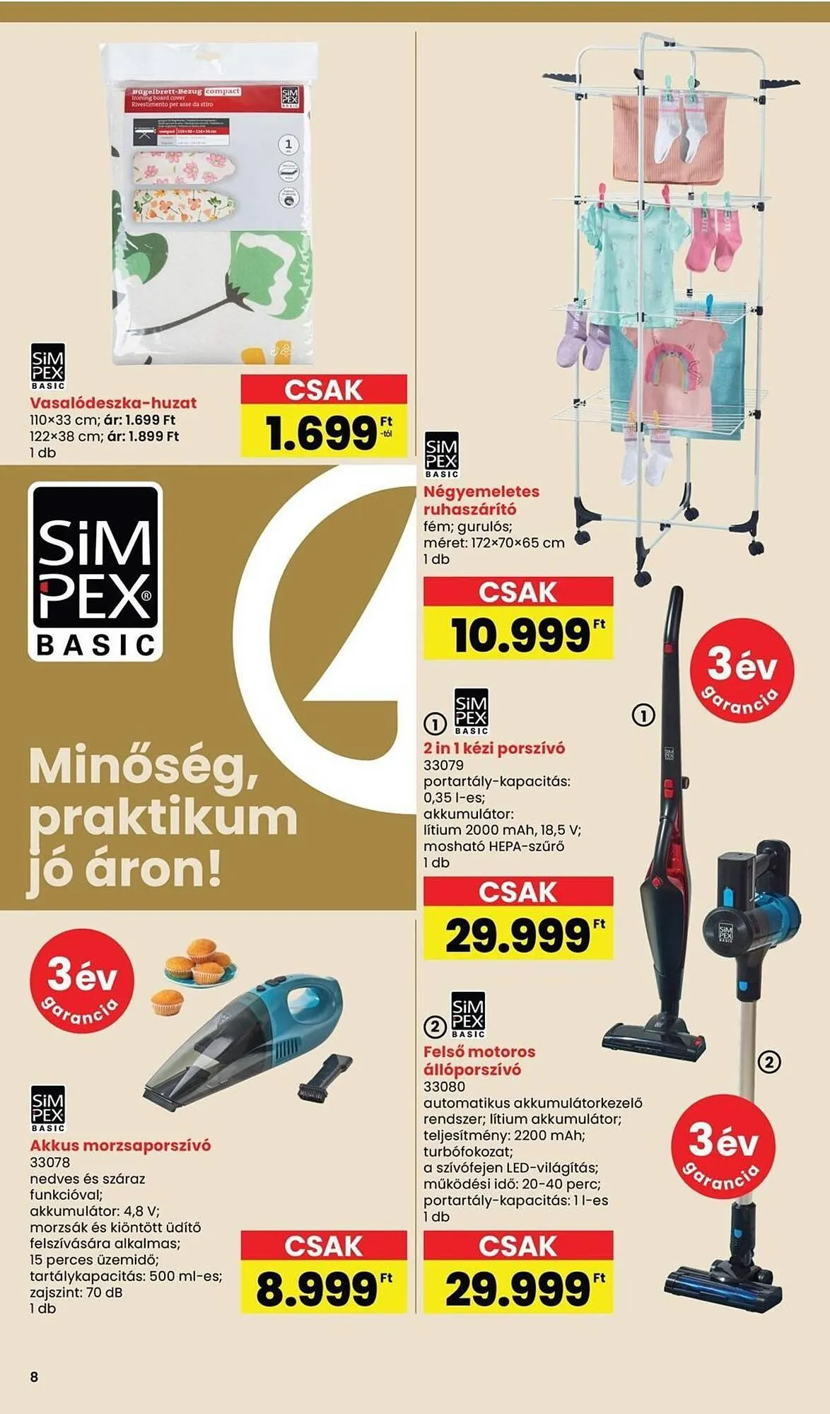 Katalógus Interspar akciós újság március 16.-tól április 24.-ig 2025. - Oldal 8