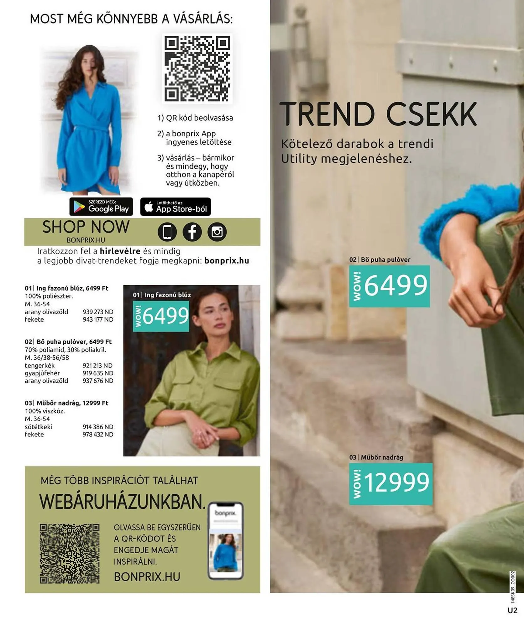 Katalógus Bonprix akciós újság szeptember 6.-tól február 28.-ig 2024. - Oldal 2