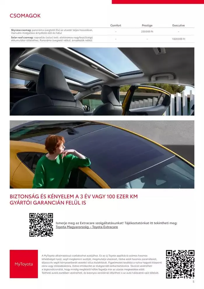 Katalógus Toyota Prius Plug-in február 6.-tól február 6.-ig 2026. - Oldal 5