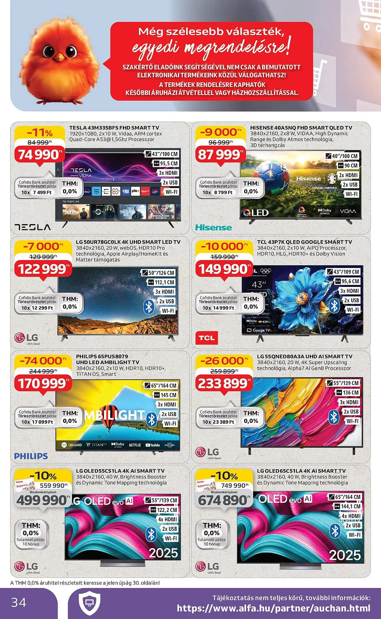 Katalógus Auchan akciós újság július 31.-tól augusztus 6.-ig 2025. - Oldal 34