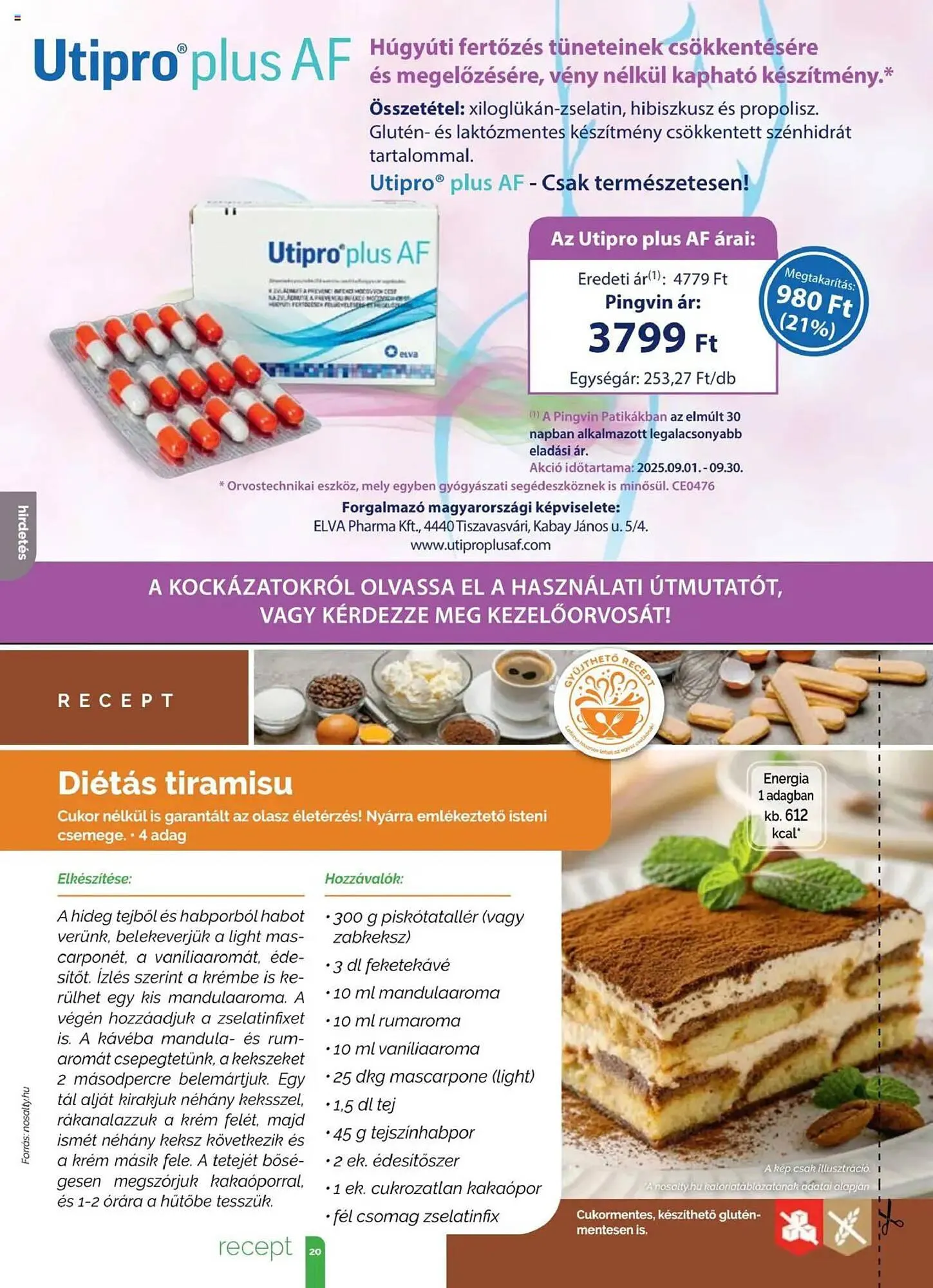 Katalógus Pingvin Patika akciós újság szeptember 1.-tól szeptember 30.-ig 2025. - Oldal 20