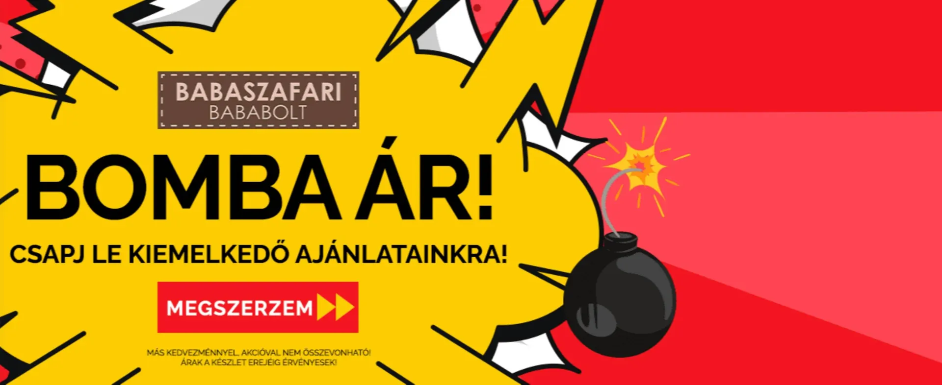 Babaszafari akciós újság - 1