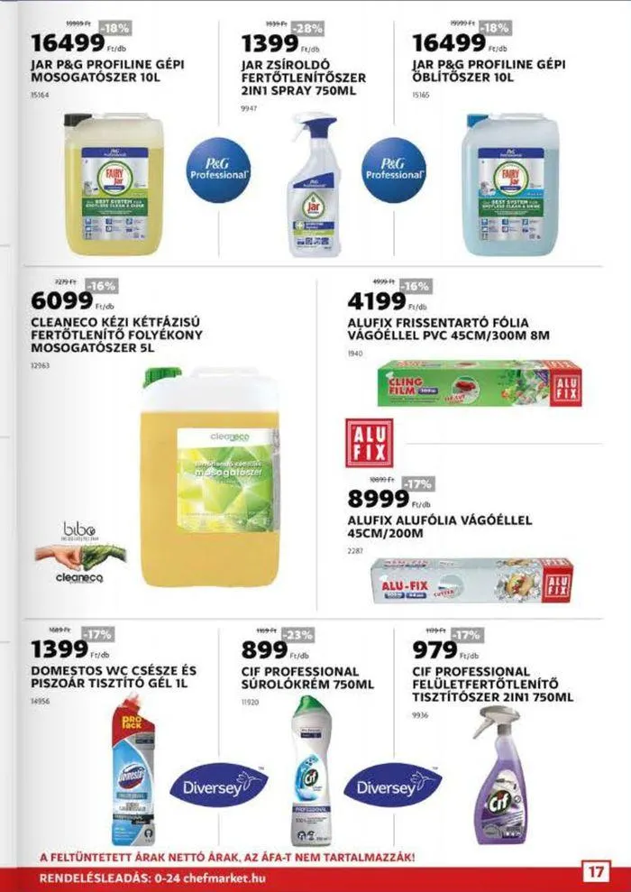 Katalógus Chef Market Magazin augusztus 1.-tól augusztus 31.-ig 2024. - Oldal 17