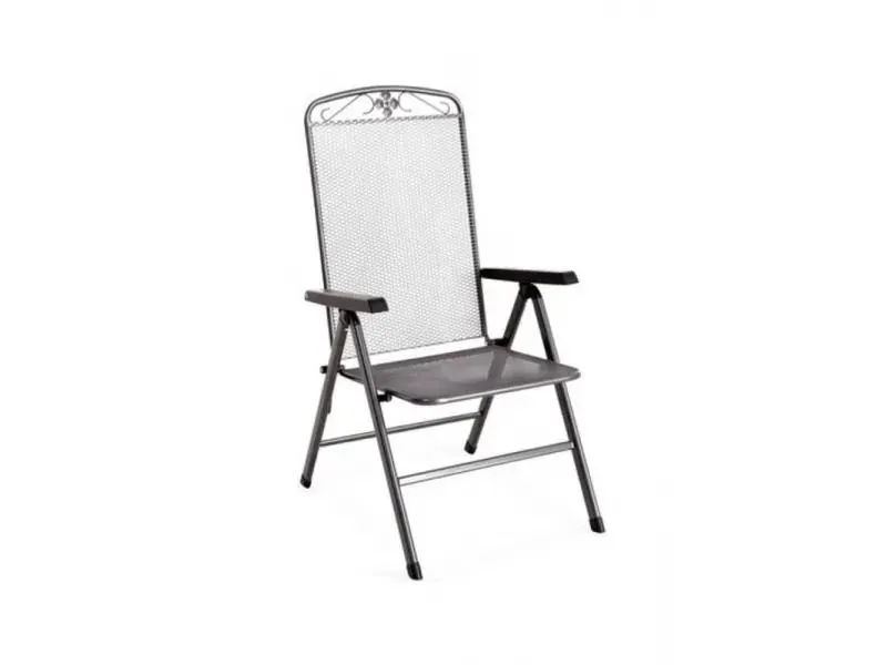 MWH SAVOY - kerti szék (szürke, pozicionálható)