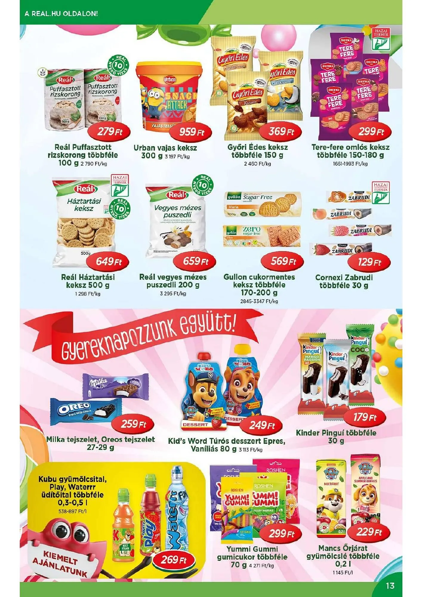 Katalógus Real akciós újság május 7.-tól május 18.-ig 2025. - Oldal 13