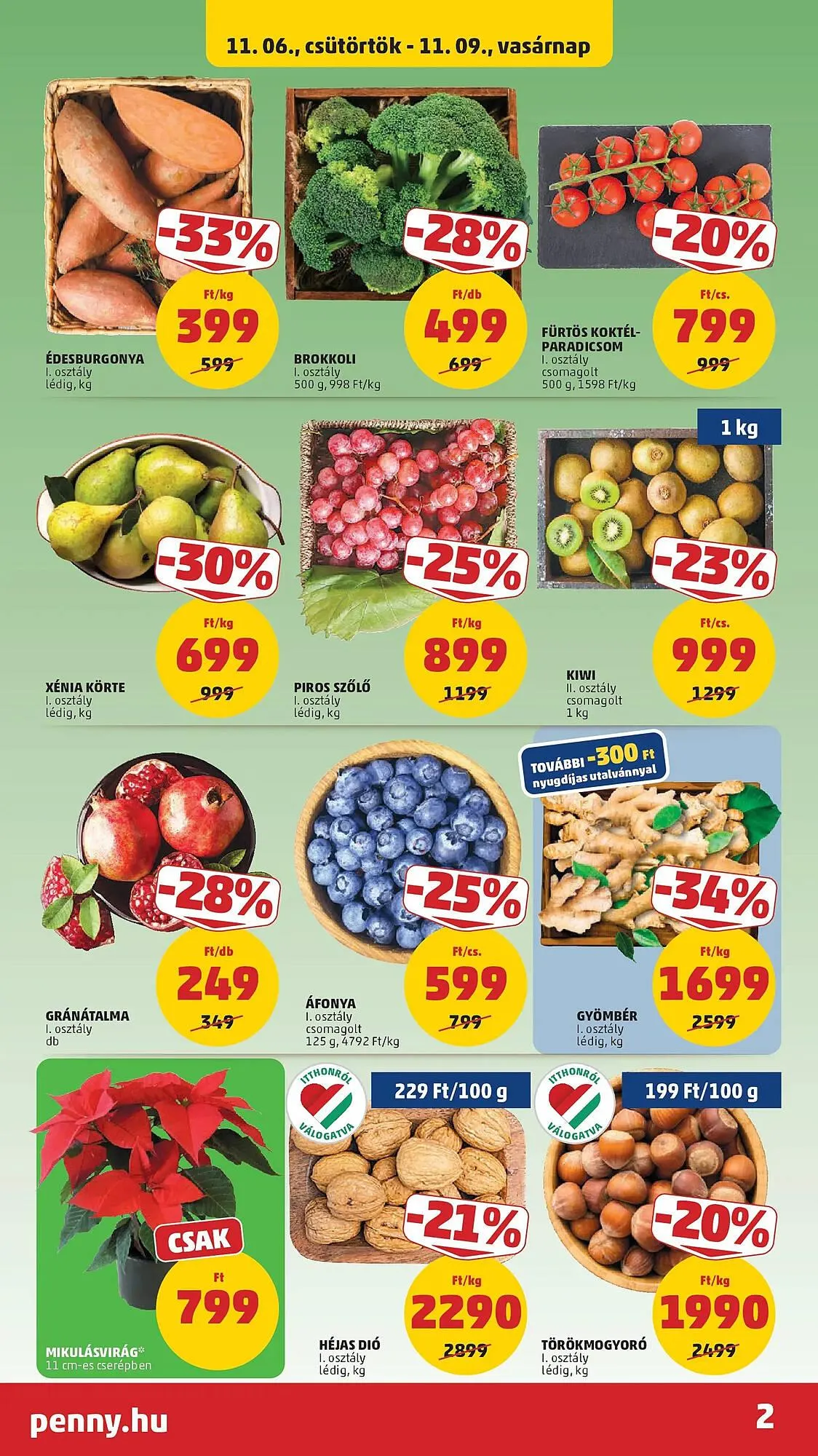 Katalógus PENNY akciós újság november 6.-tól november 12.-ig 2025. - Oldal 2