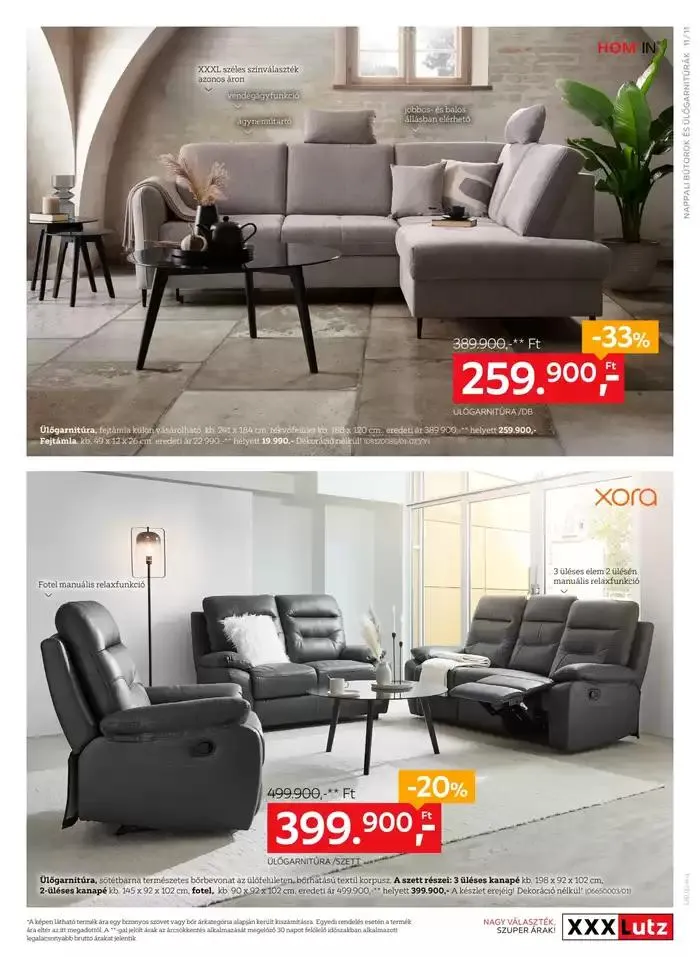 Katalógus XXXLutz akciós október 28.-tól november 24.-ig 2024. - Oldal 21