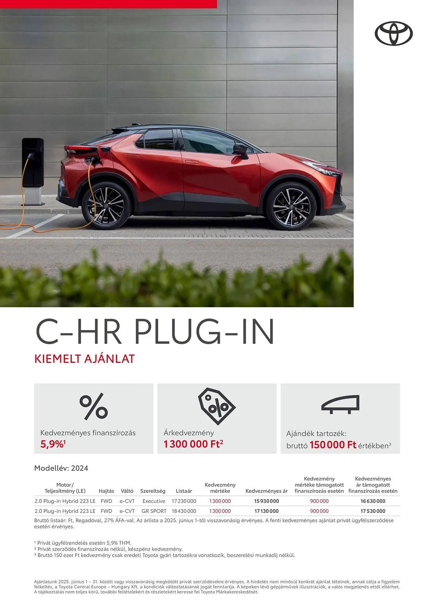 Katalógus Toyota akciós újság június 10.-tól június 10.-ig 2026. - Oldal 1