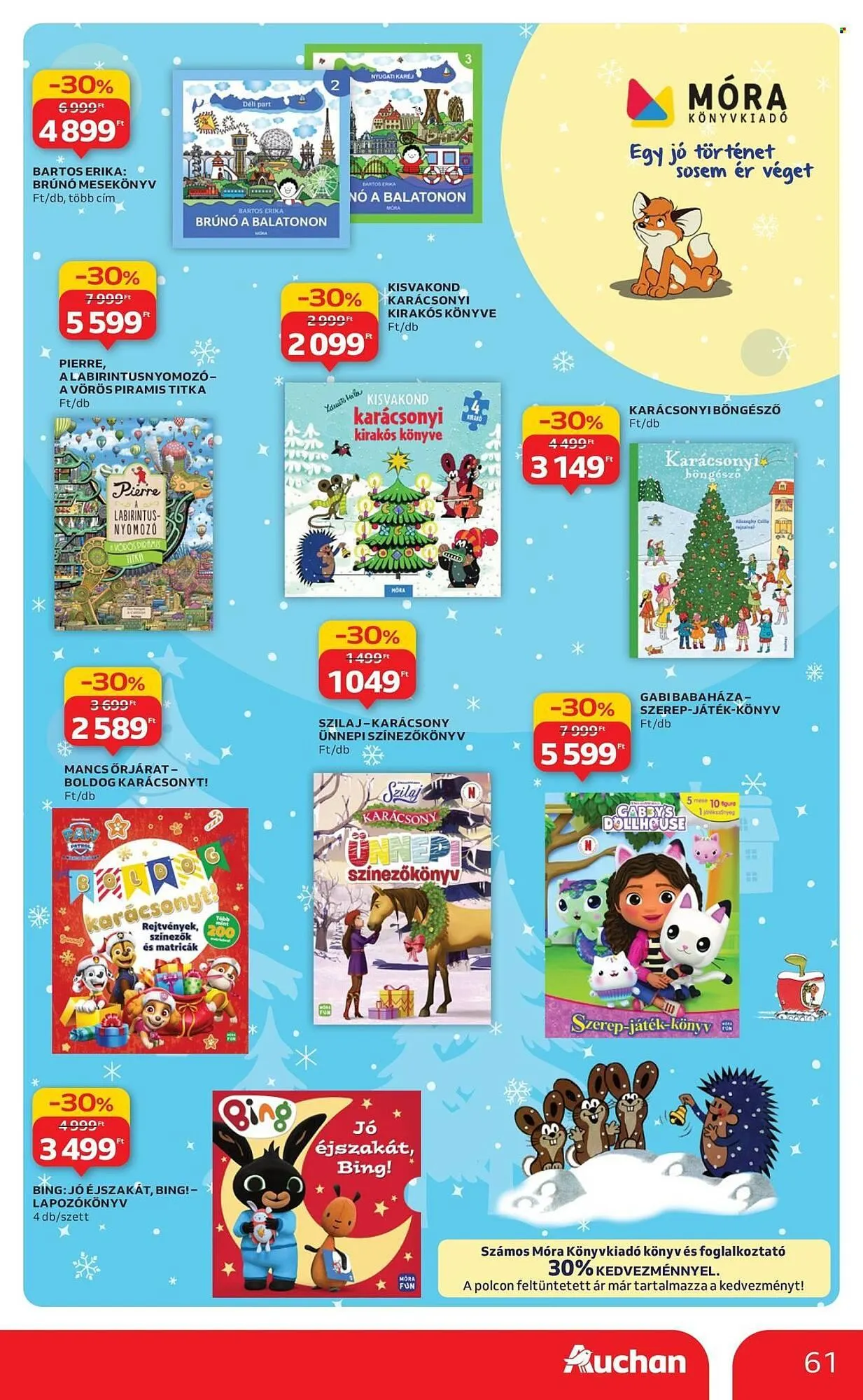 Katalógus Auchan akciós újság december 4.-tól december 10.-ig 2025. - Oldal 61