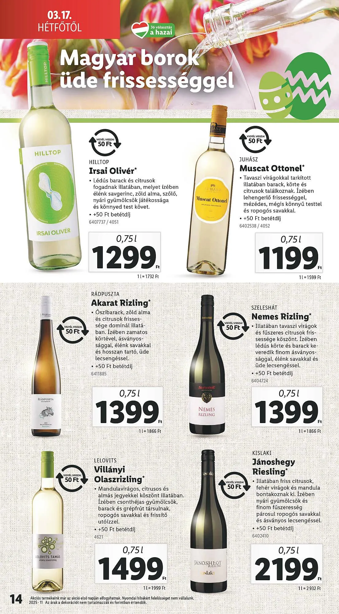 Katalógus Lidl akciós újság március 17.-tól április 20.-ig 2025. - Oldal 14