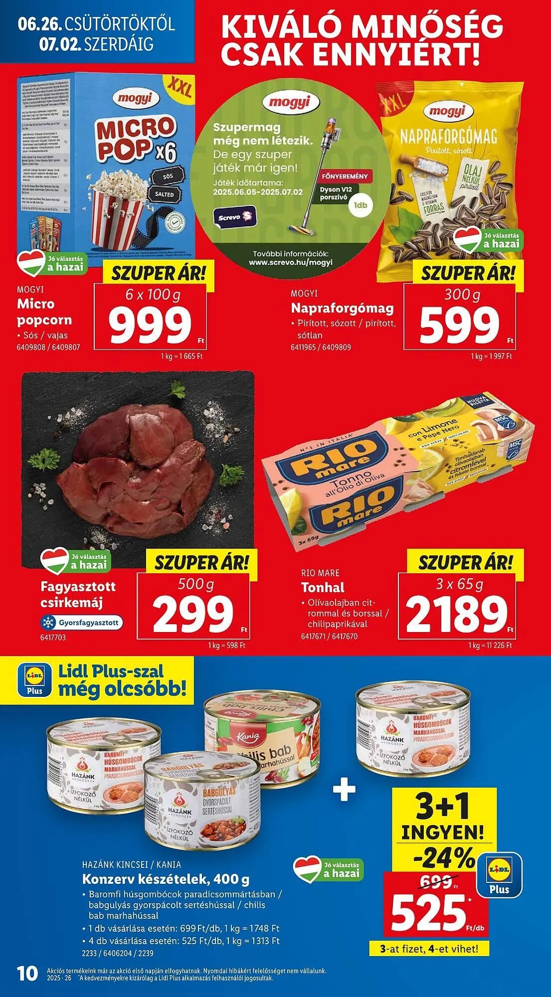 Katalógus Lidl akciós újság június 26.-tól július 2.-ig 2025. - Oldal 10