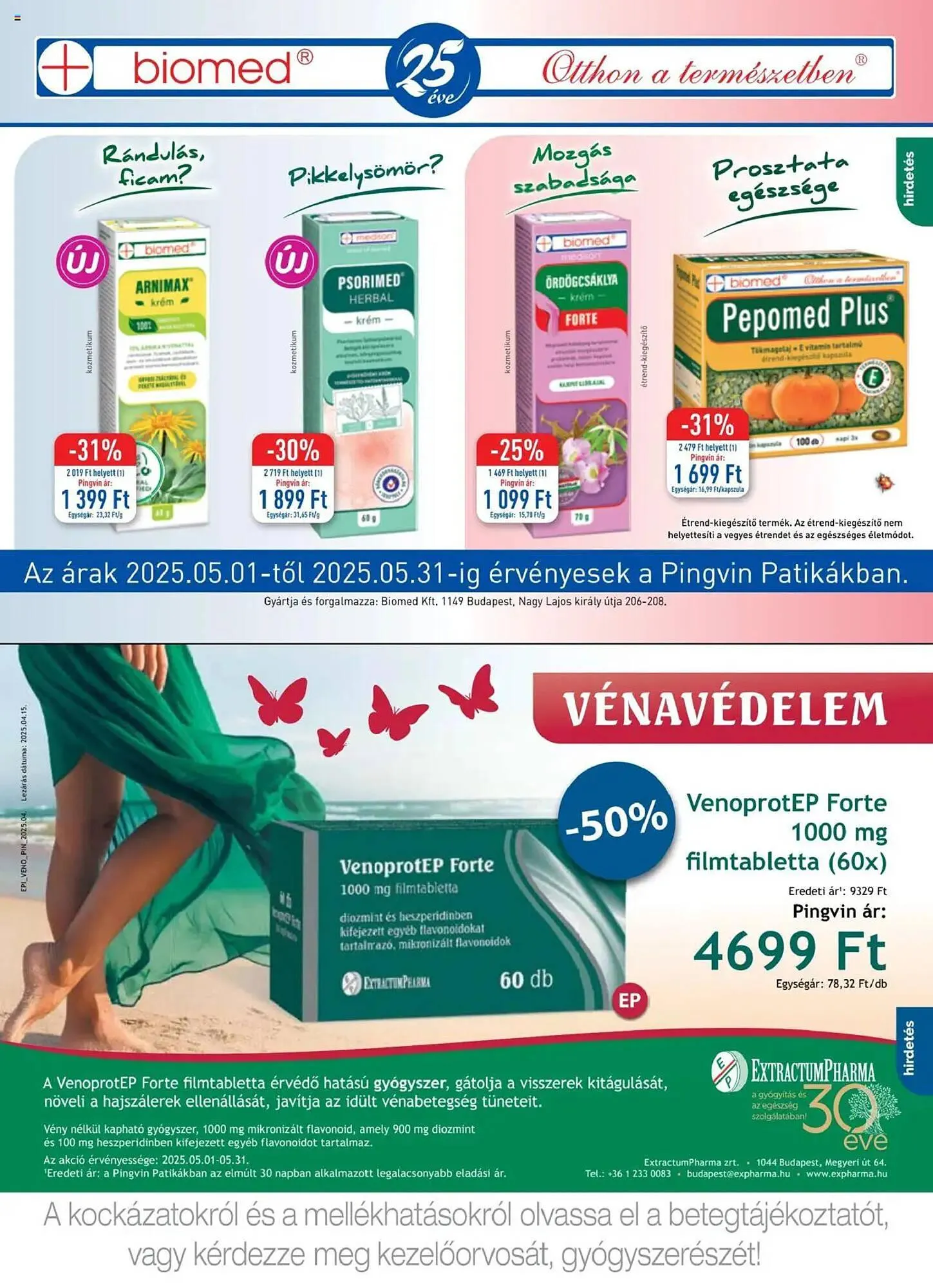 Katalógus Pingvin Patika akciós újság május 1.-tól május 31.-ig 2025. - Oldal 5