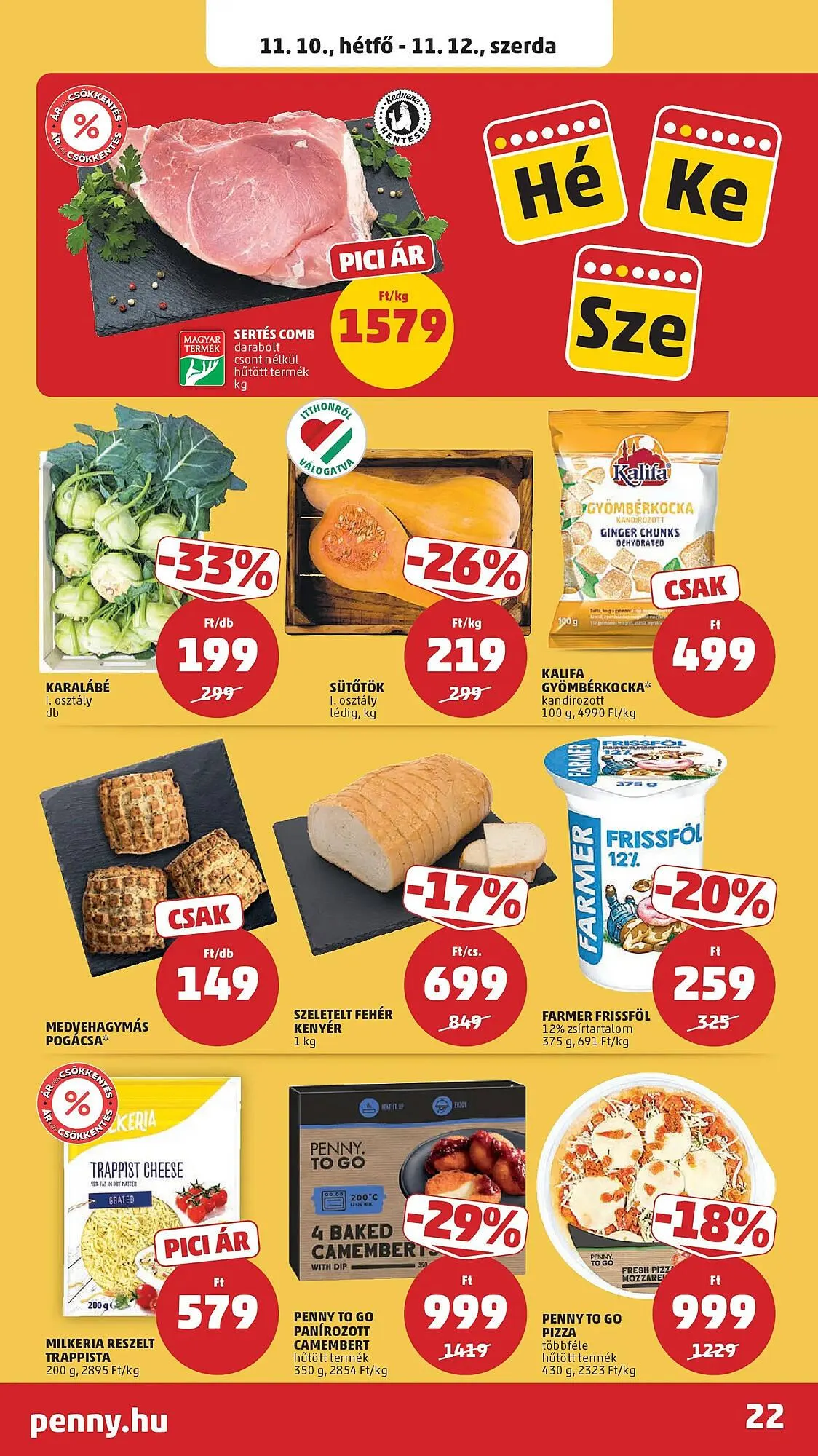 Katalógus PENNY akciós újság november 6.-tól november 12.-ig 2025. - Oldal 22