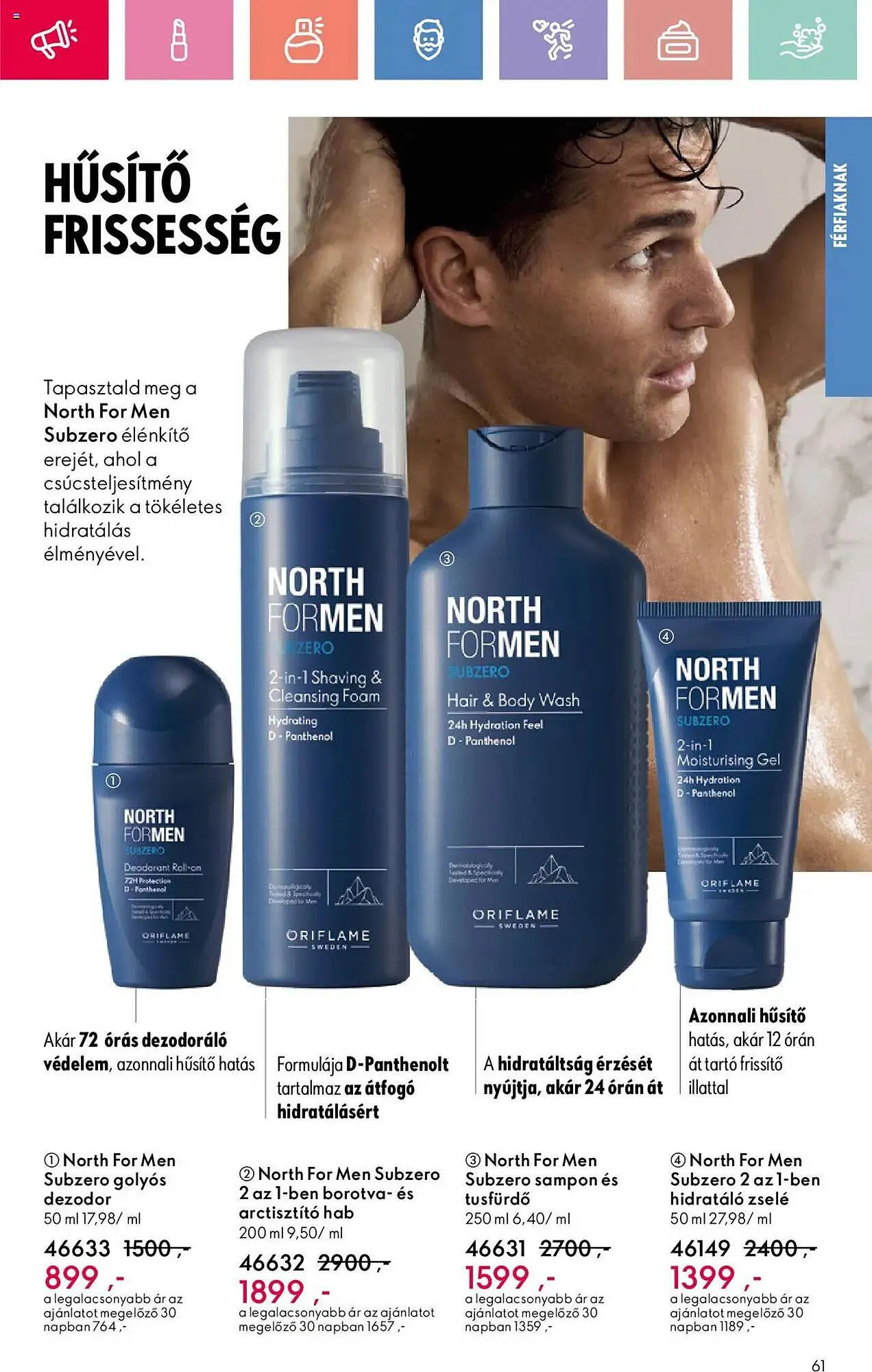 Katalógus Oriflame akciós újság február 9.-tól március 1.-ig 2025. - Oldal 61
