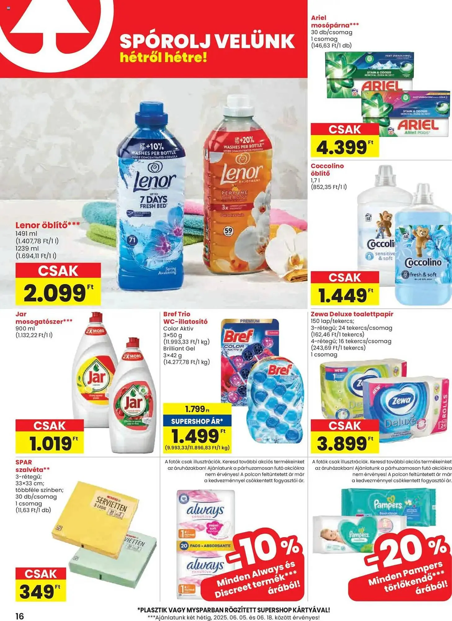 Katalógus Spar akciós újság június 5.-tól június 11.-ig 2025. - Oldal 16