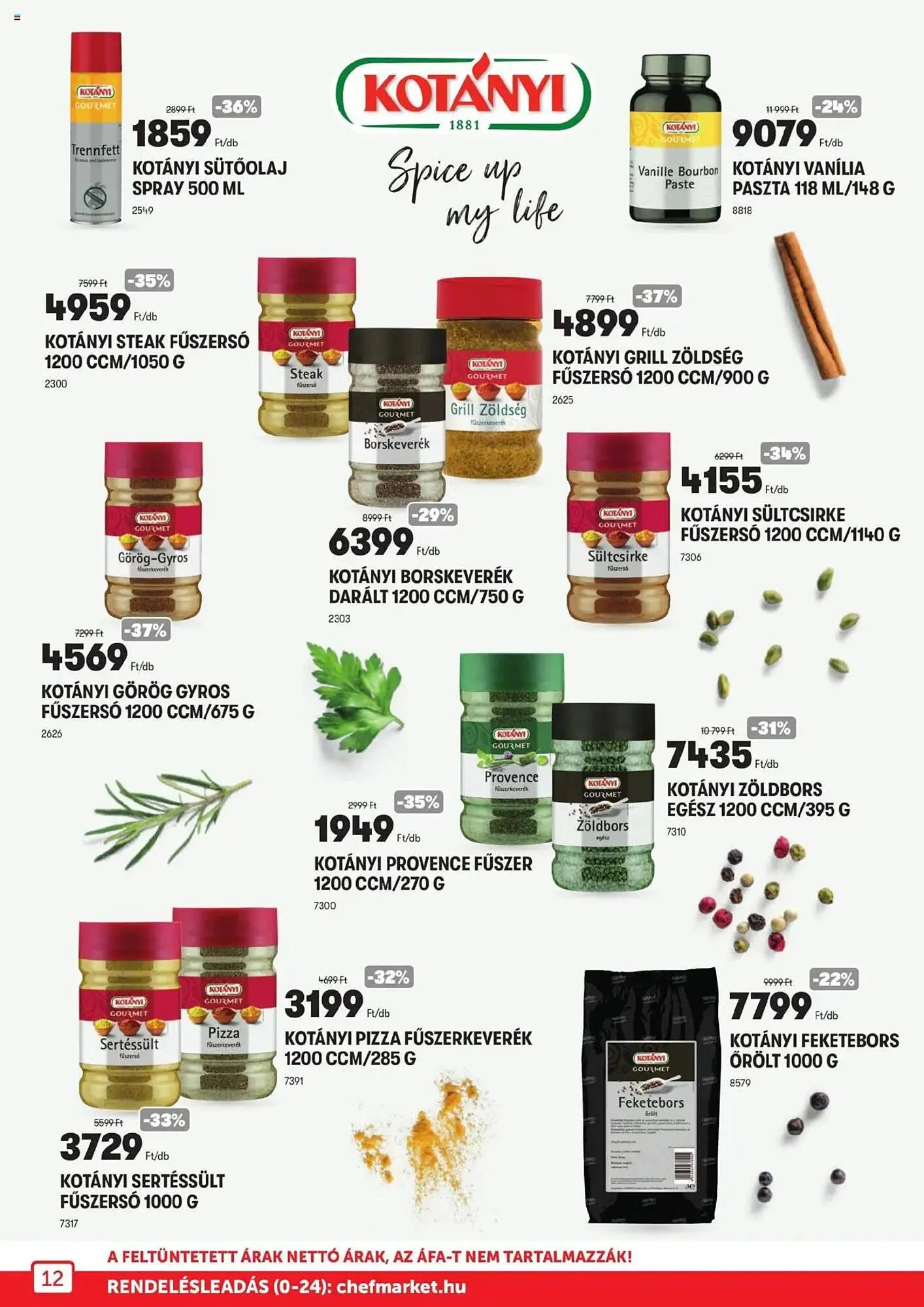 Katalógus Chef Market akciós újság július 1.-tól július 31.-ig 2025. - Oldal 12