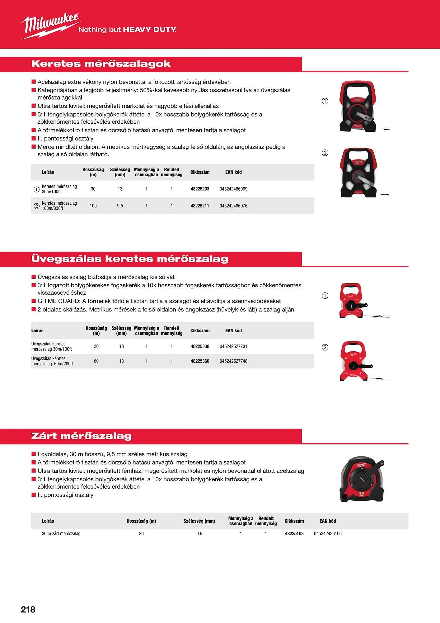 Katalógus Milwaukeetool akciós újság augusztus 14.-tól december 31.-ig 2024. - Oldal 218