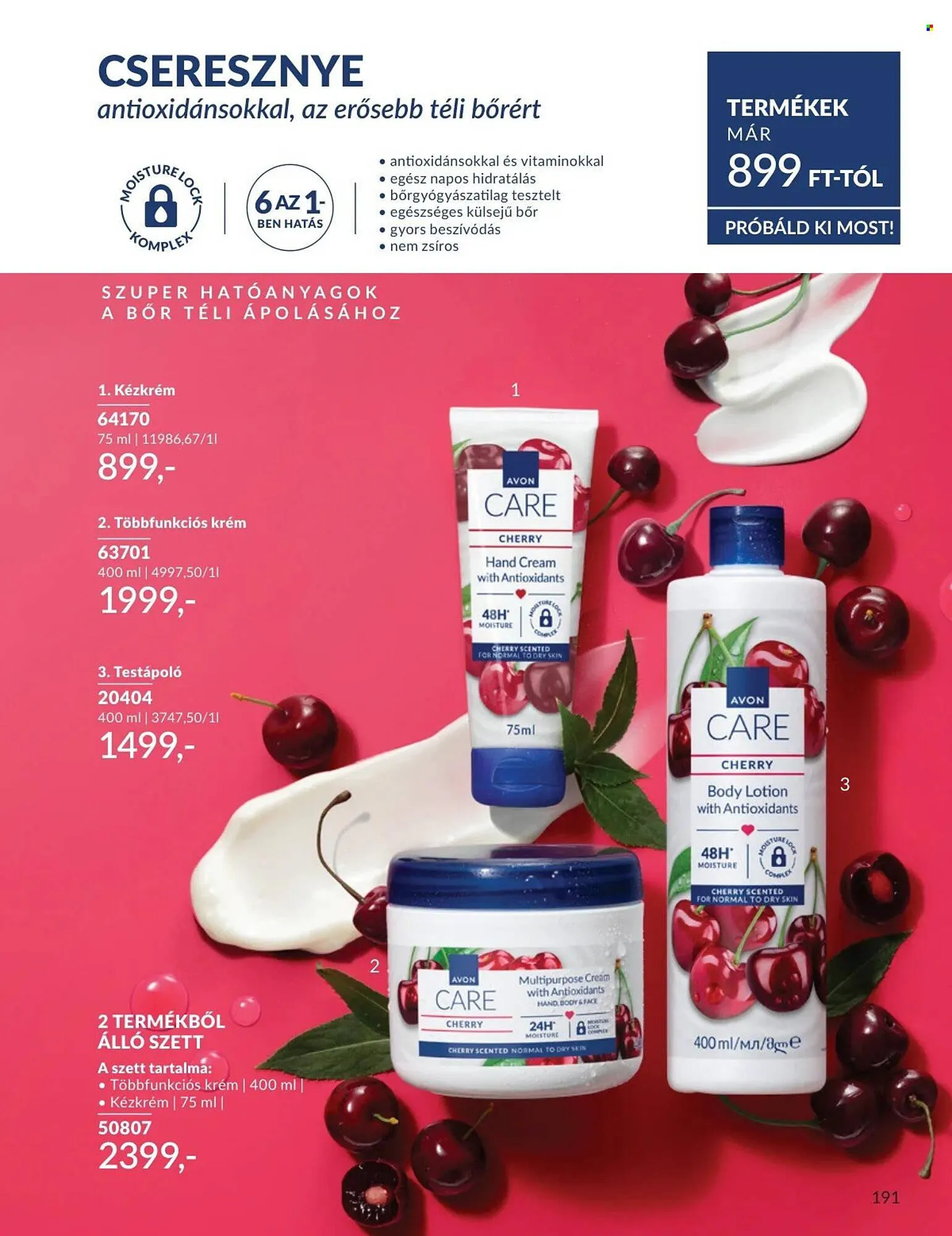 Katalógus AVON katalógus január 1.-tól január 31.-ig 2026. - Oldal 191