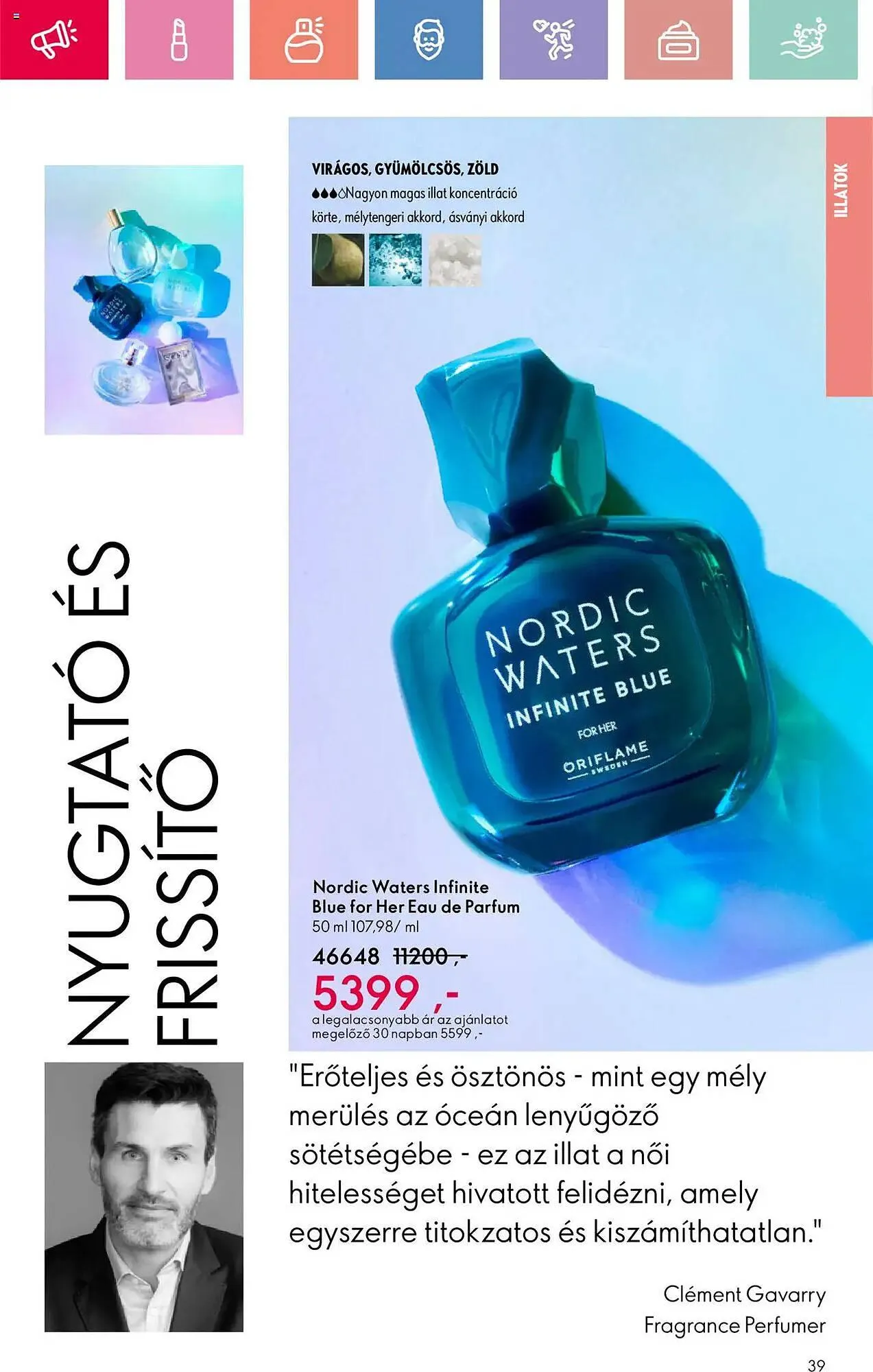 Katalógus Oriflame akciós újság május 25.-tól június 14.-ig 2025. - Oldal 39