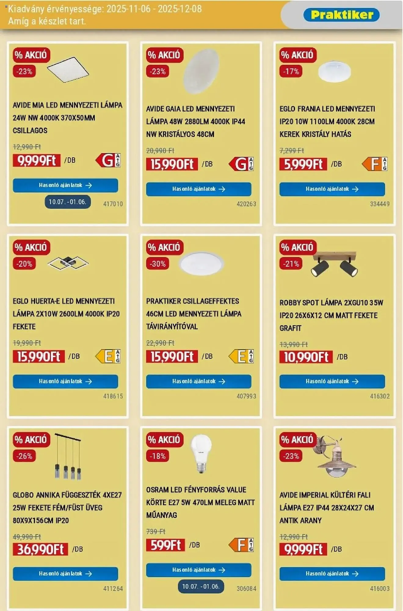 Katalógus Praktiker akciós újság november 6.-tól december 8.-ig 2025. - Oldal 7