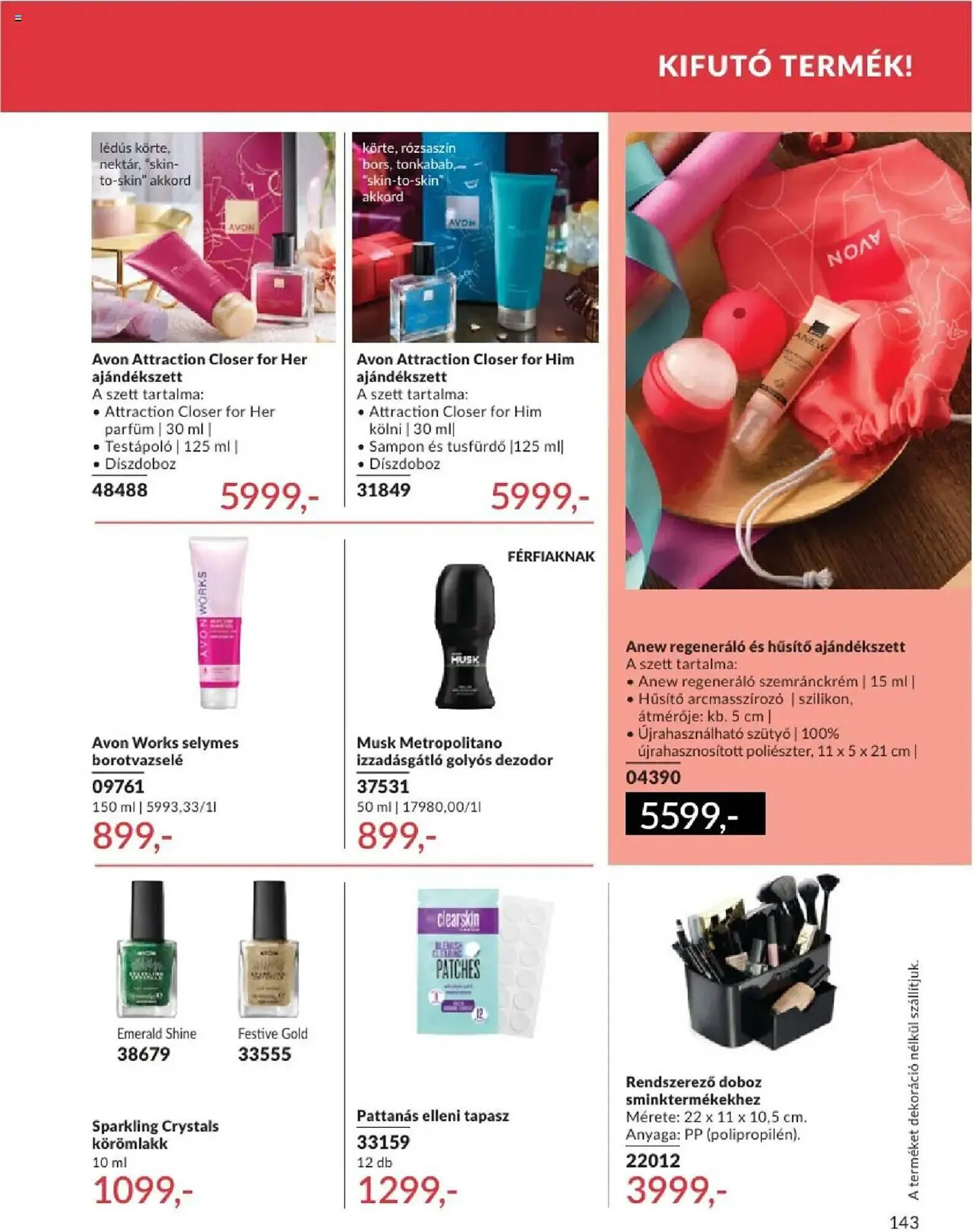 Katalógus AVON akciós újság augusztus 1.-tól augusztus 31.-ig 2025. - Oldal 142