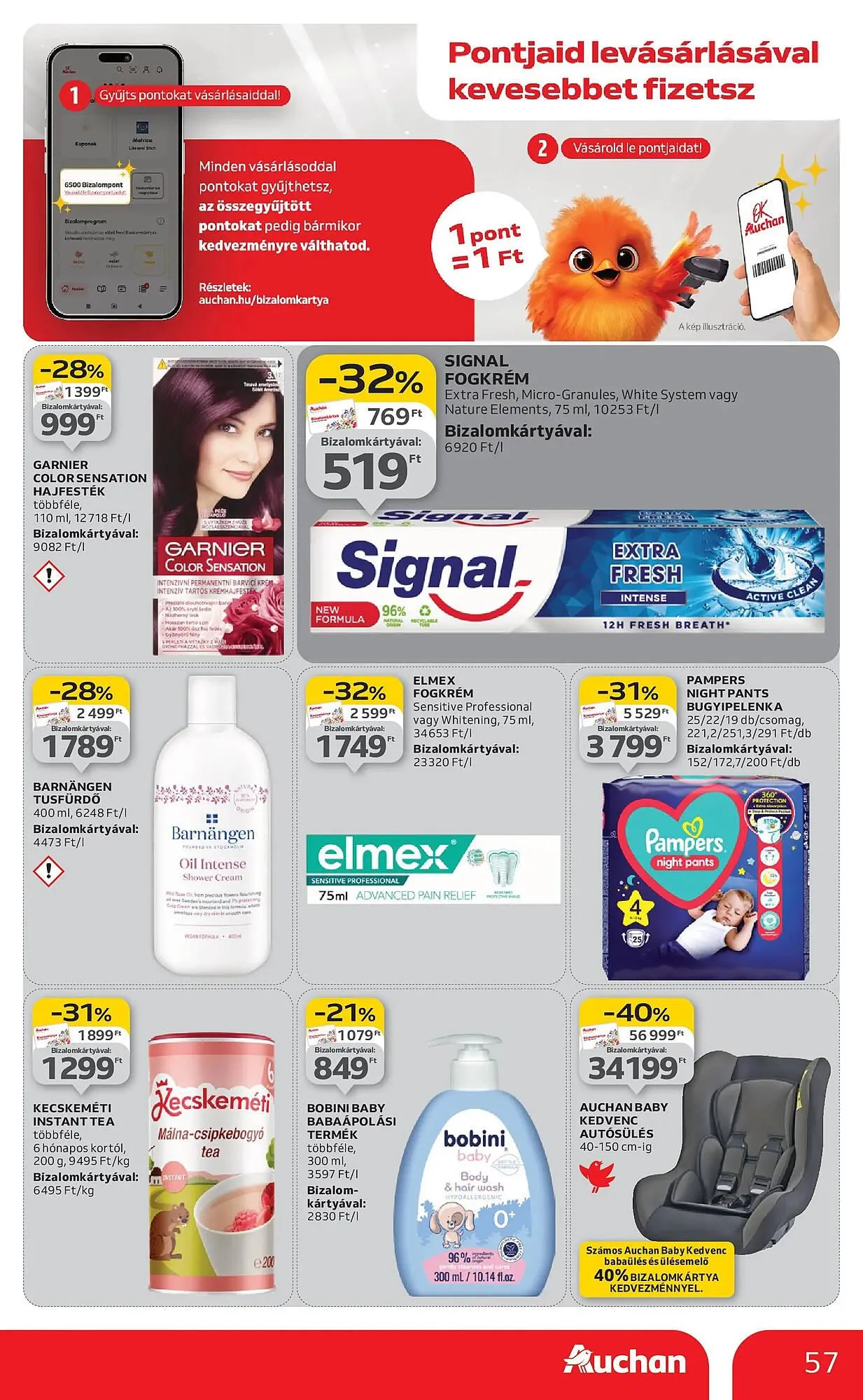 Katalógus Auchan akciós újság december 4.-tól december 10.-ig 2025. - Oldal 57