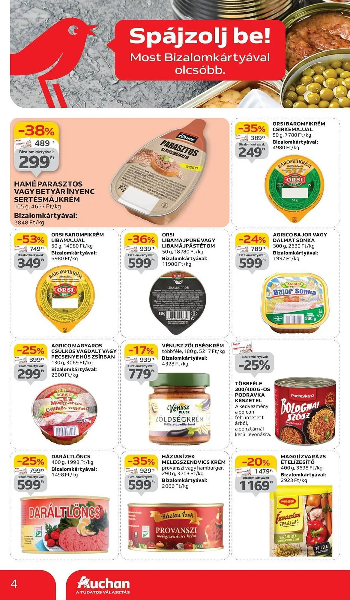 Katalógus Auchan akciós újság június 5.-tól június 18.-ig 2025. - Oldal 4