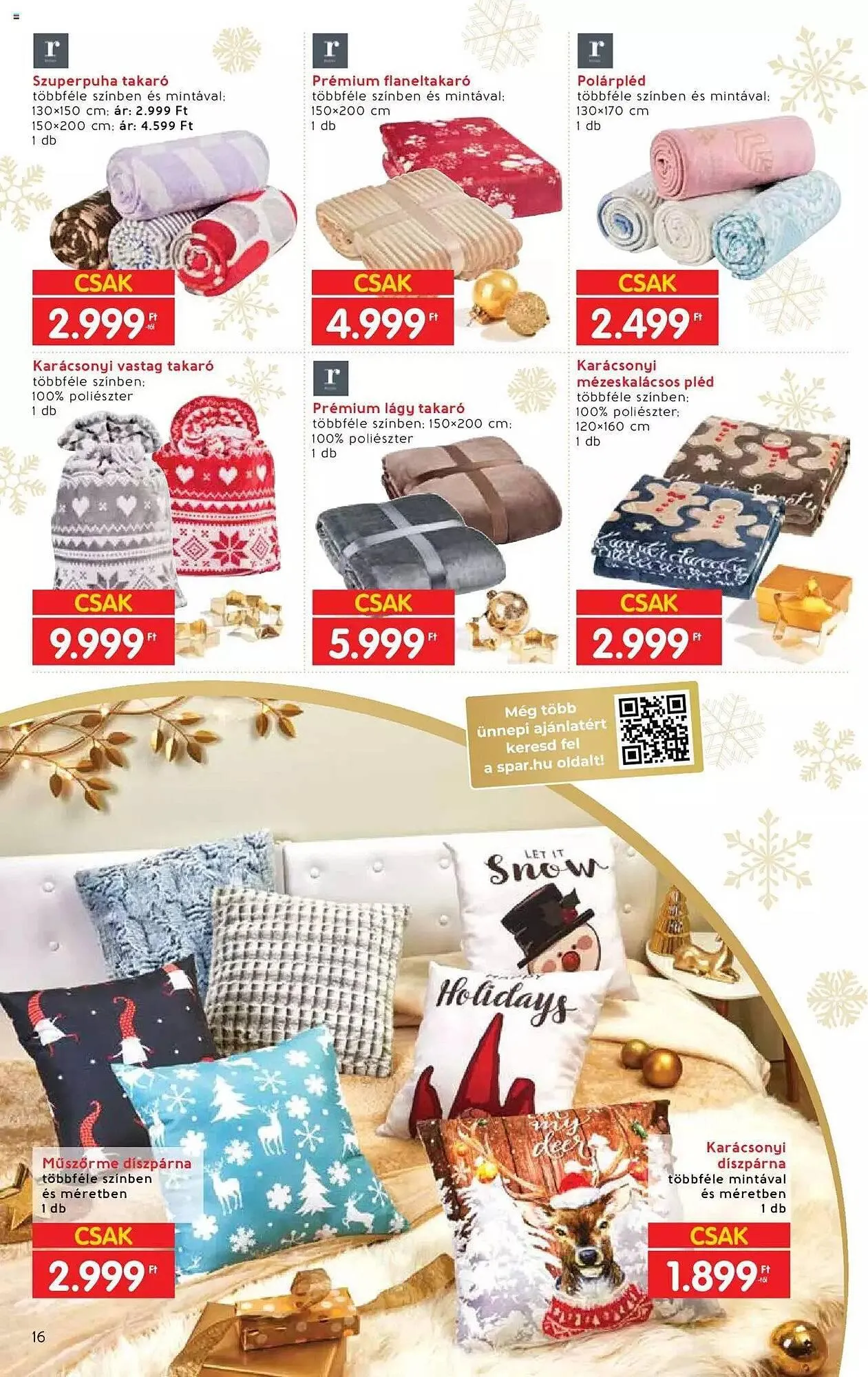 Katalógus Interspar akciós újság november 22.-tól december 24.-ig 2023. - Oldal 16