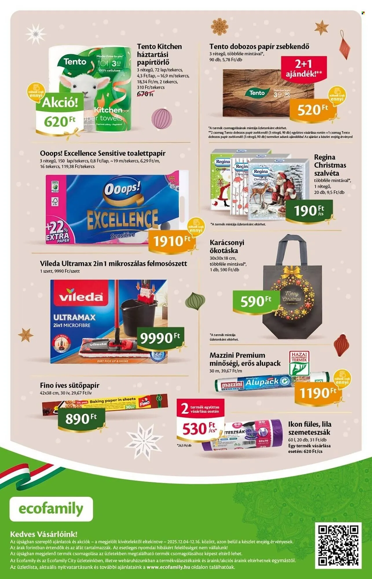 Katalógus EcoFamily akciós újság december 4.-tól december 16.-ig 2025. - Oldal 16