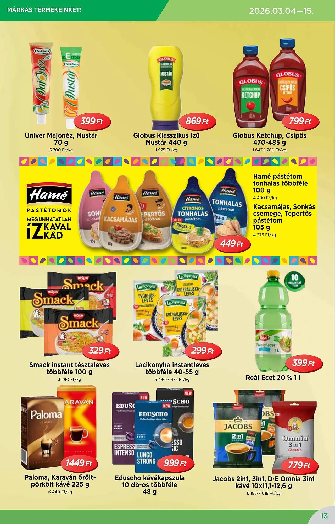 Katalógus Real akciós újság március 4.-tól március 15.-ig 2026. - Oldal 13