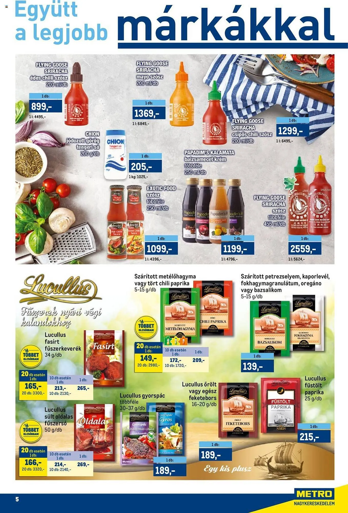 Katalógus Metro akciós újság szeptember 20.-tól október 3.-ig 2023. - Oldal 5