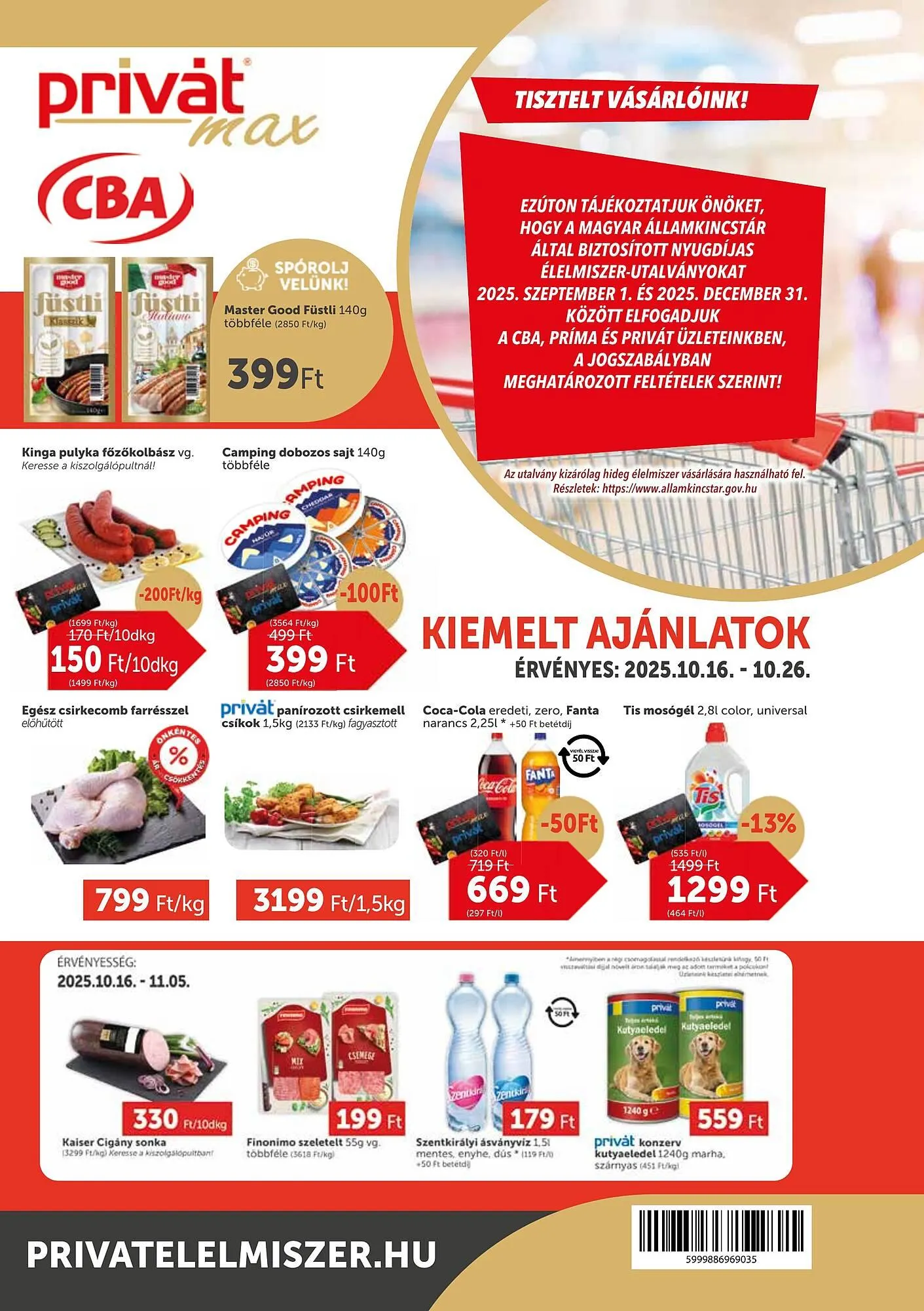 PRIVÁT akciós újság - 1