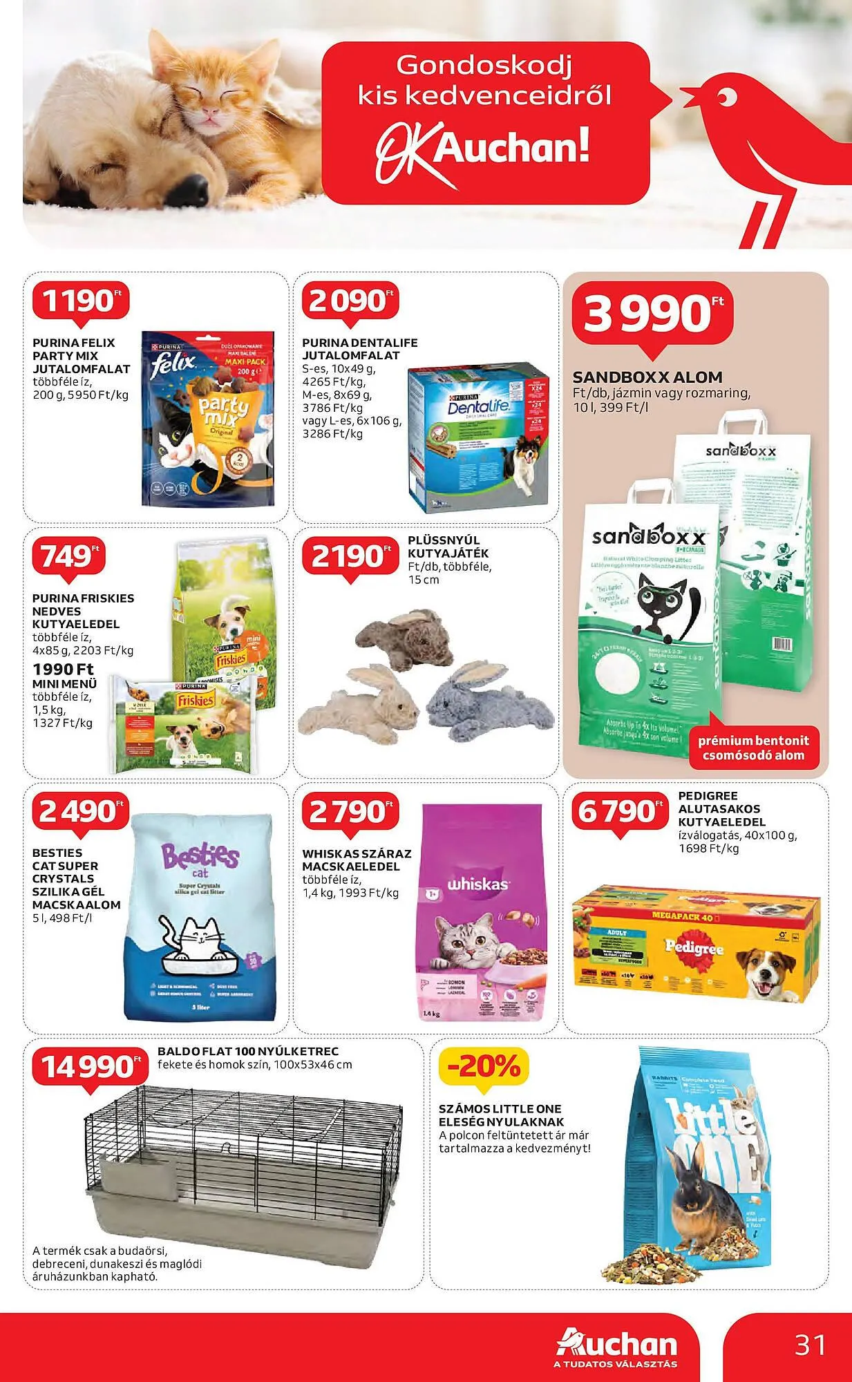 Katalógus Auchan akciós újság április 17.-tól április 23.-ig 2025. - Oldal 31