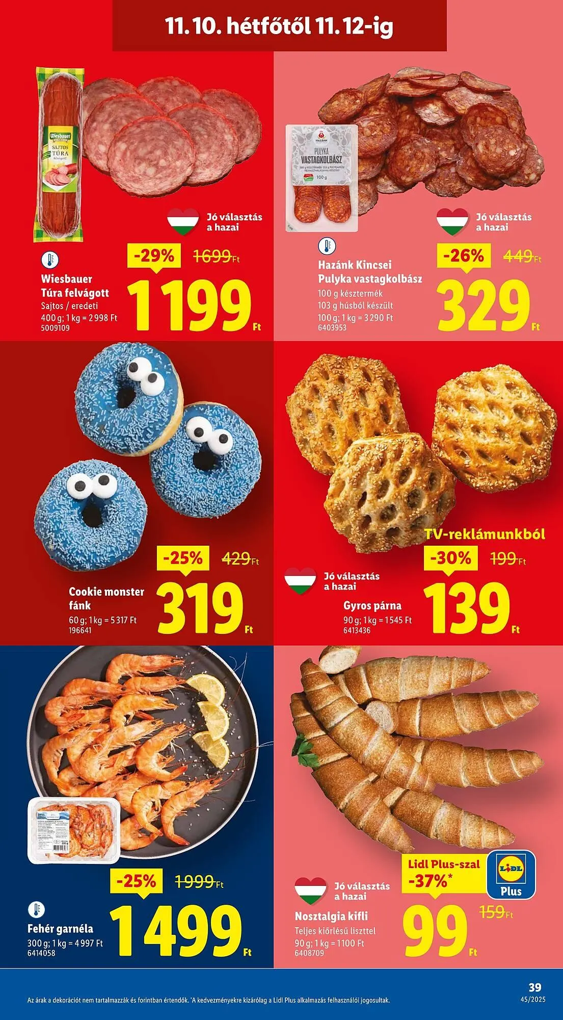 Katalógus Lidl akciós újság november 6.-tól november 12.-ig 2025. - Oldal 39