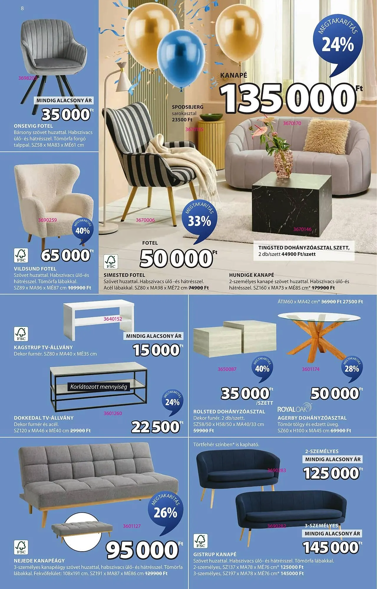 Katalógus JYSK akciós újság április 16.-tól május 18.-ig 2025. - Oldal 8
