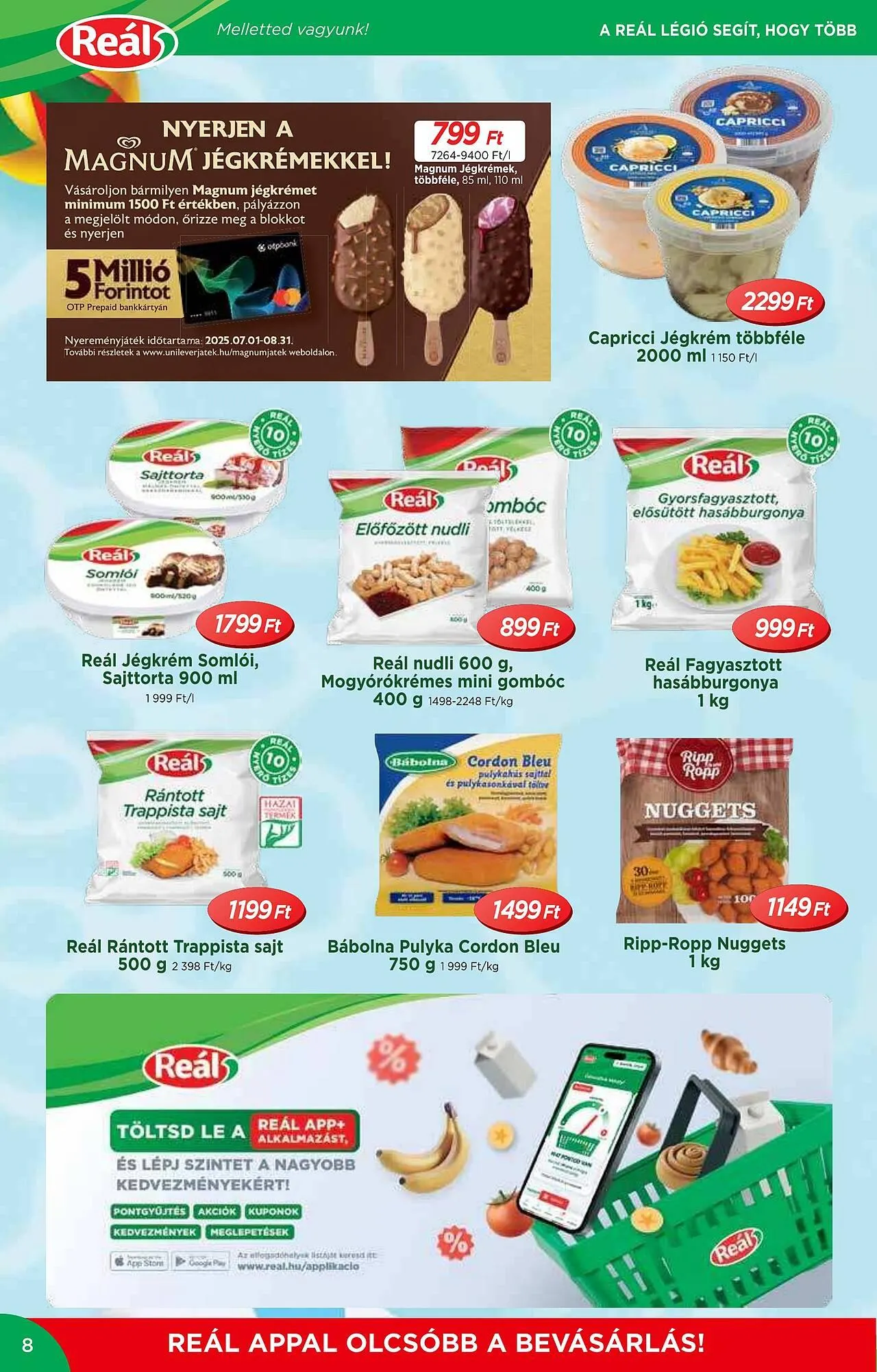 Katalógus Real akciós újság július 2.-tól július 13.-ig 2025. - Oldal 8