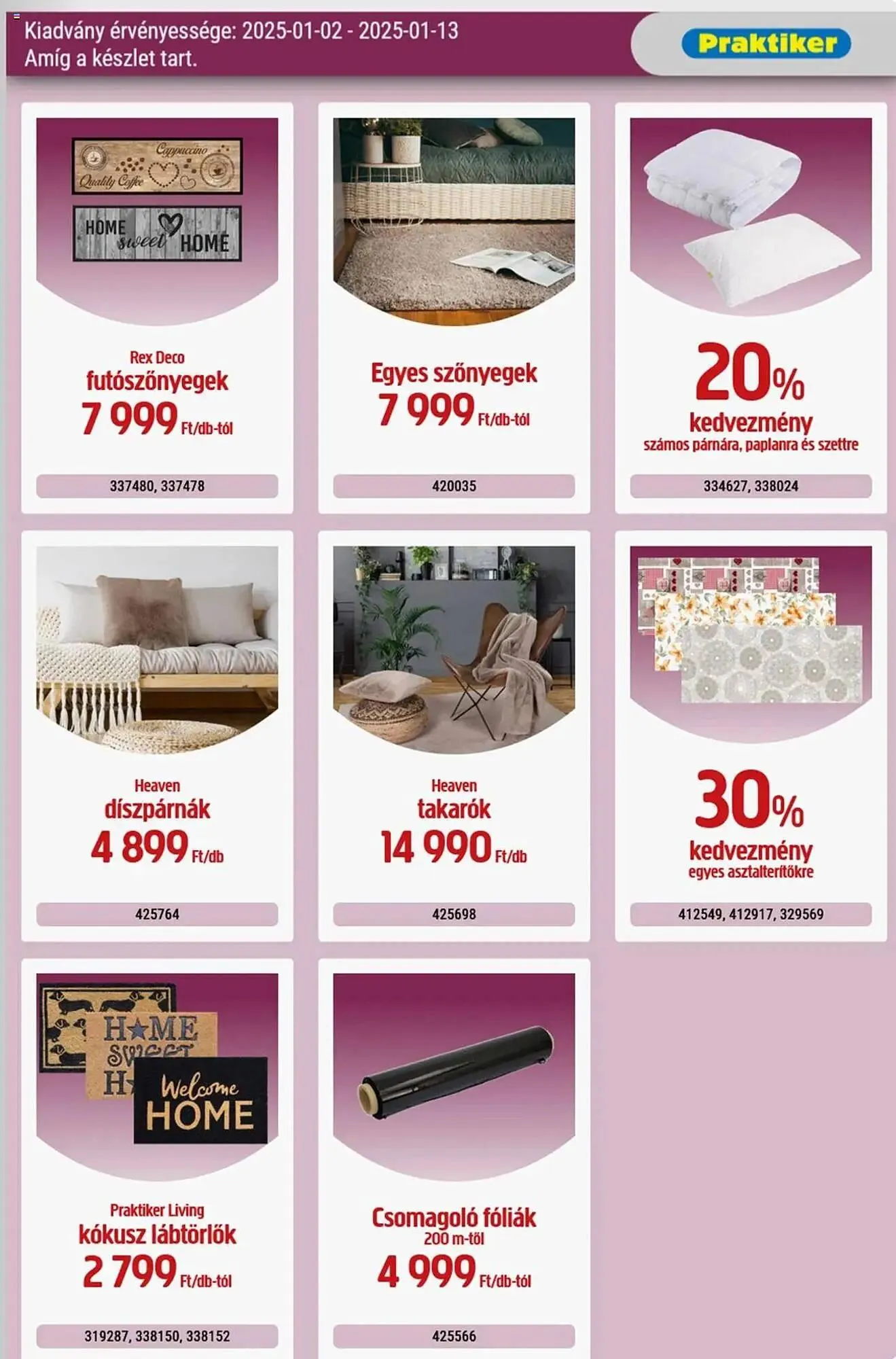 Katalógus Praktiker akciós újság január 2.-tól január 13.-ig 2025. - Oldal 7