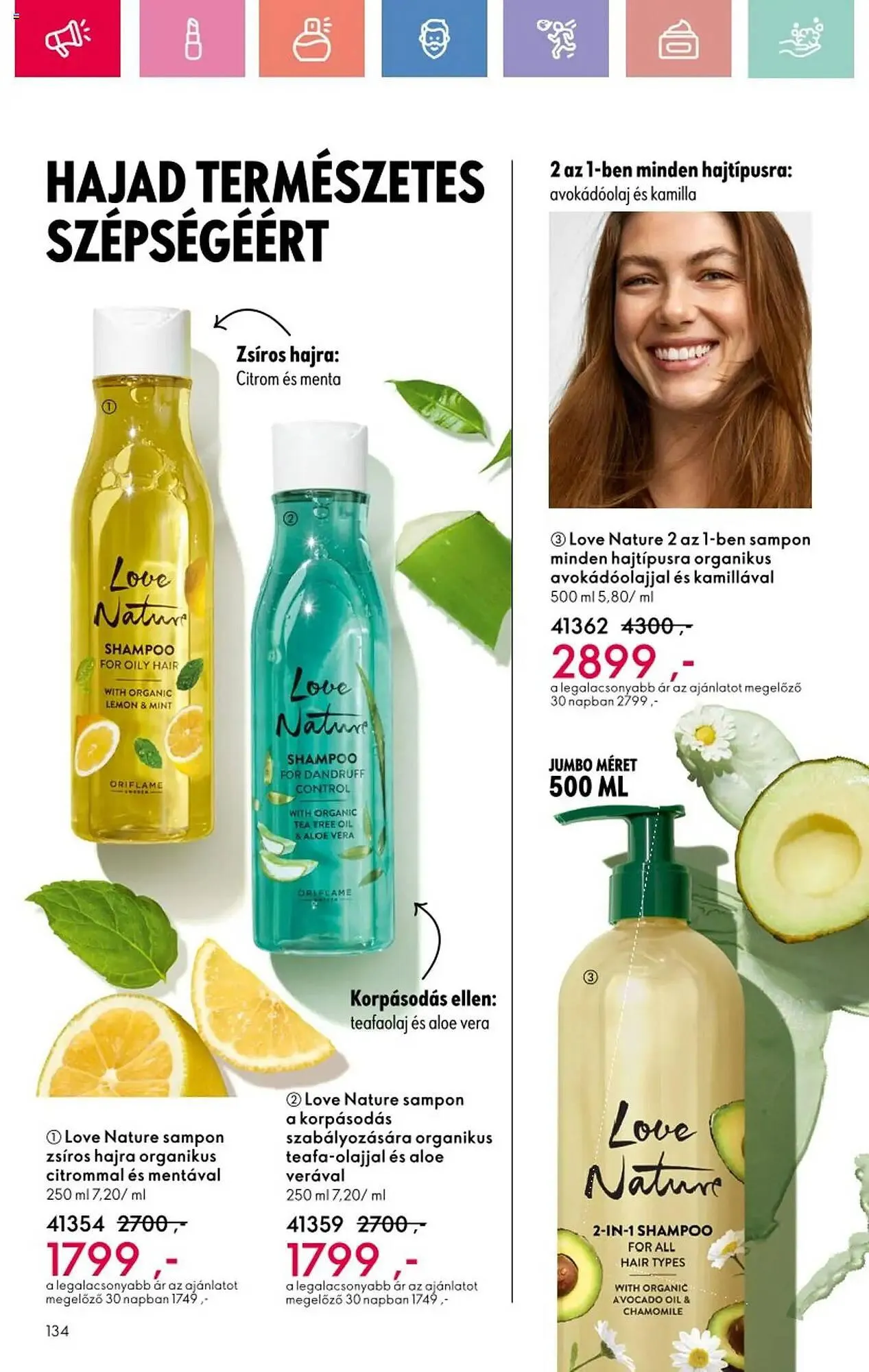Katalógus Oriflame akciós újság július 6.-tól július 26.-ig 2025. - Oldal 134