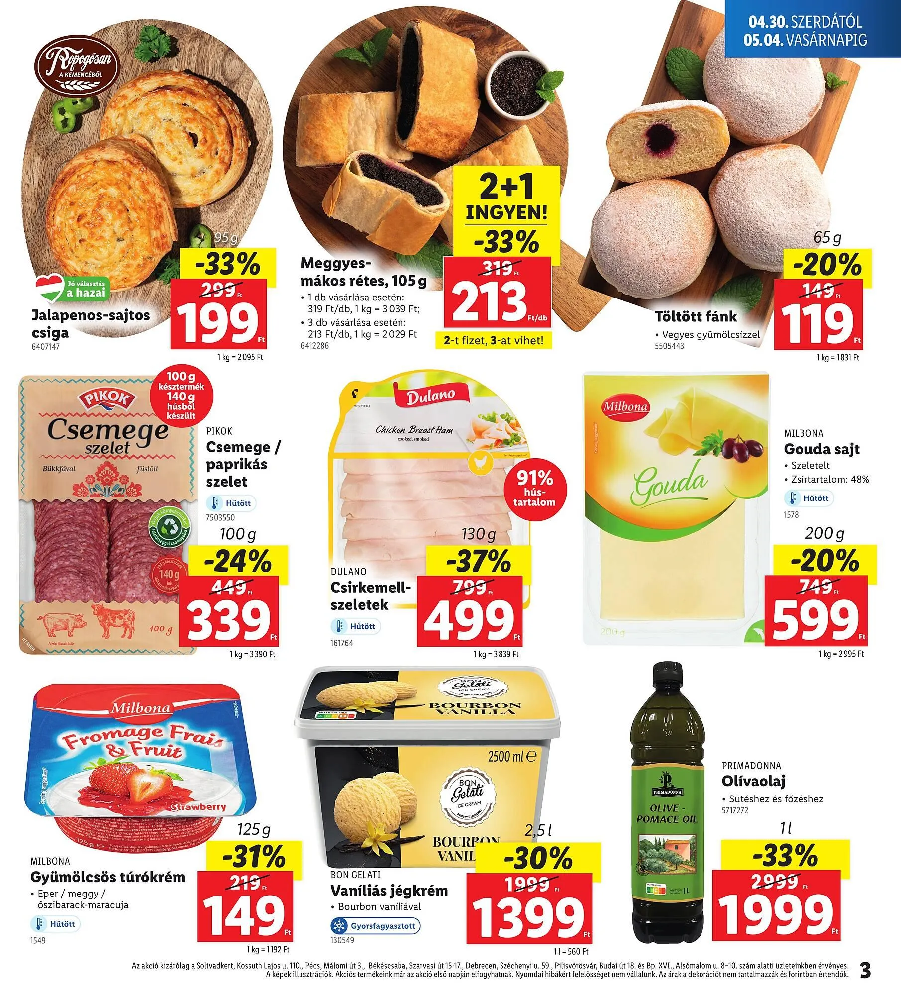 Katalógus Lidl akciós újság április 30.-tól május 4.-ig 2025. - Oldal 3