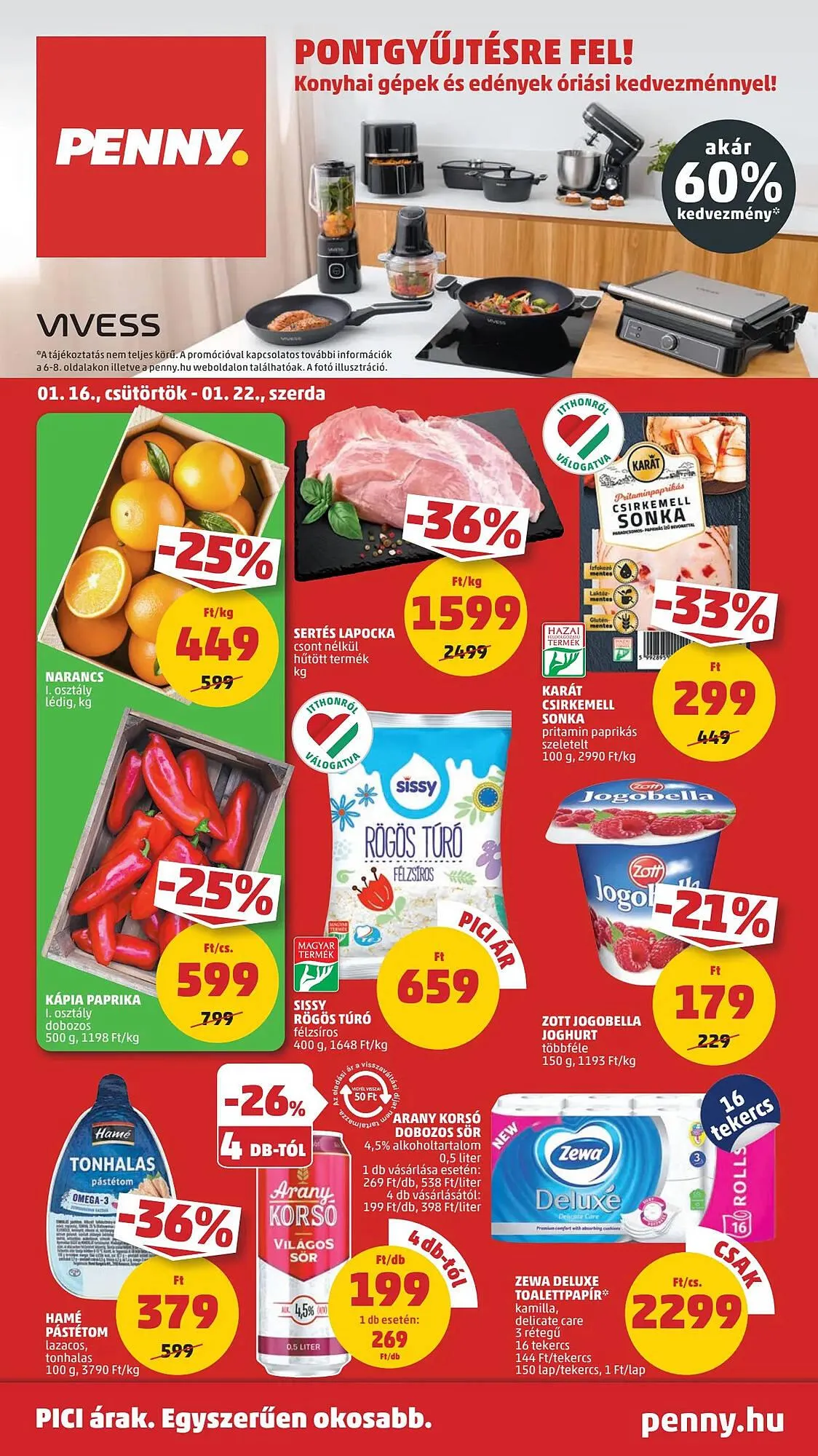 Katalógus PENNY akciós újság január 16.-tól január 22.-ig 2025. - Oldal 1