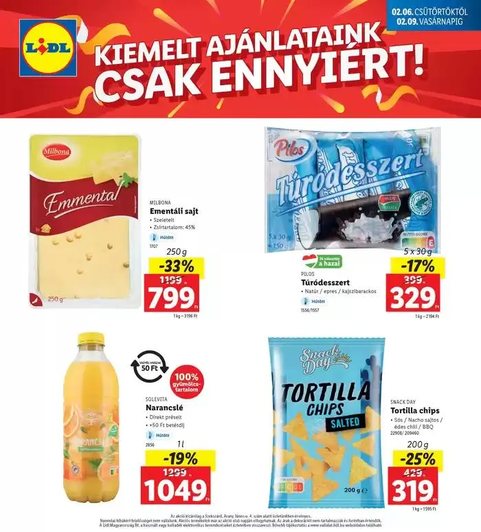 Katalógus Fedezze fel a vonzó ajánlatokat február 6.-tól február 9.-ig 2025. - Oldal 4