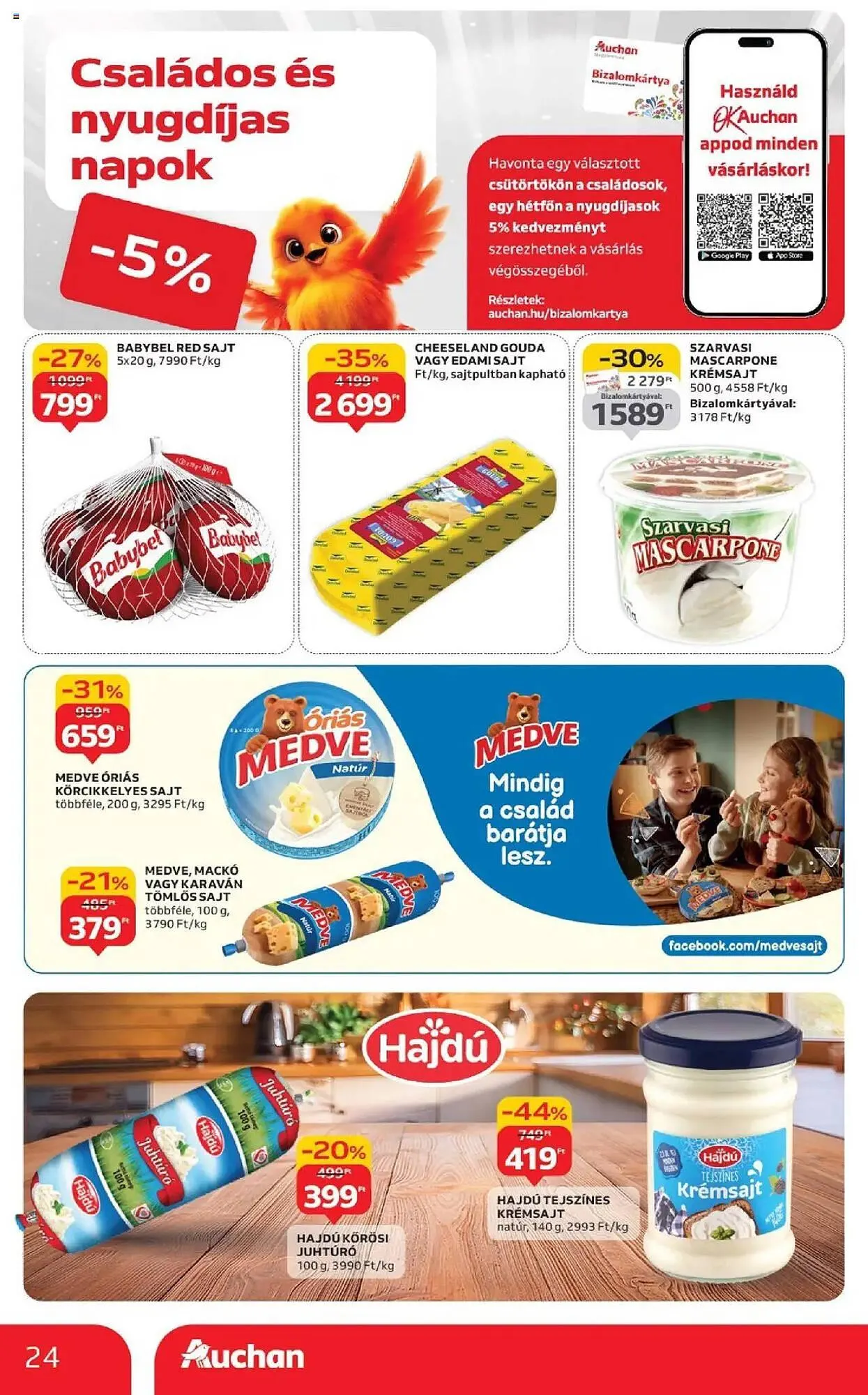 Katalógus Auchan akciós újság szeptember 4.-tól szeptember 10.-ig 2025. - Oldal 24