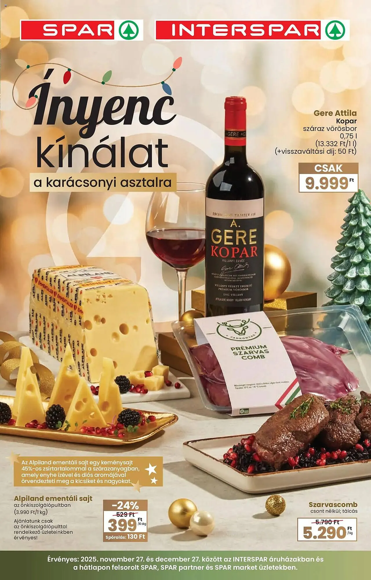 Interspar akciós újság - 1