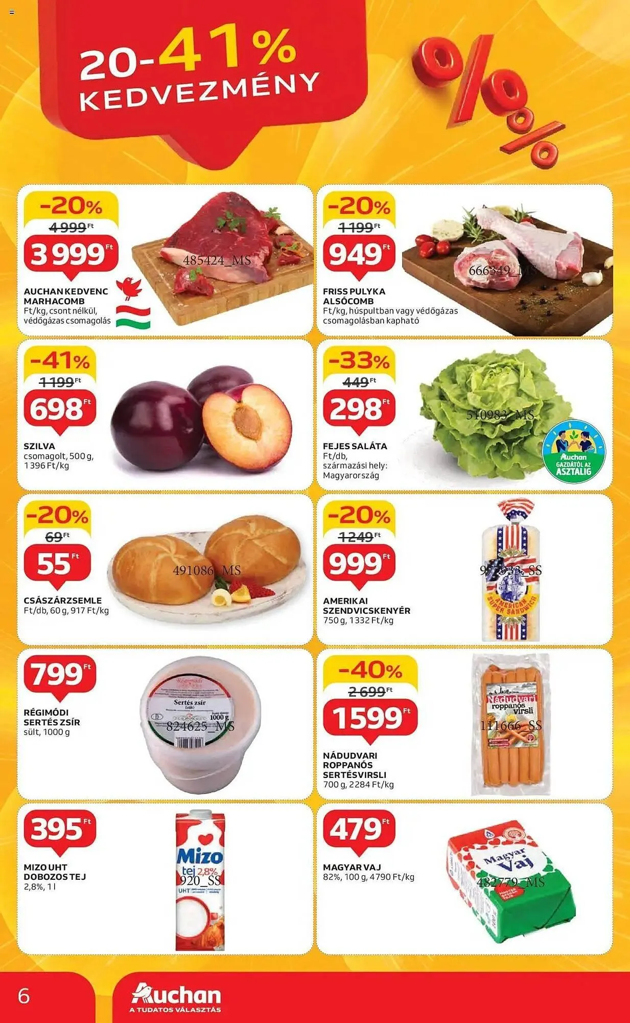 Katalógus Auchan akciós újság április 3.-tól április 9.-ig 2025. - Oldal 6