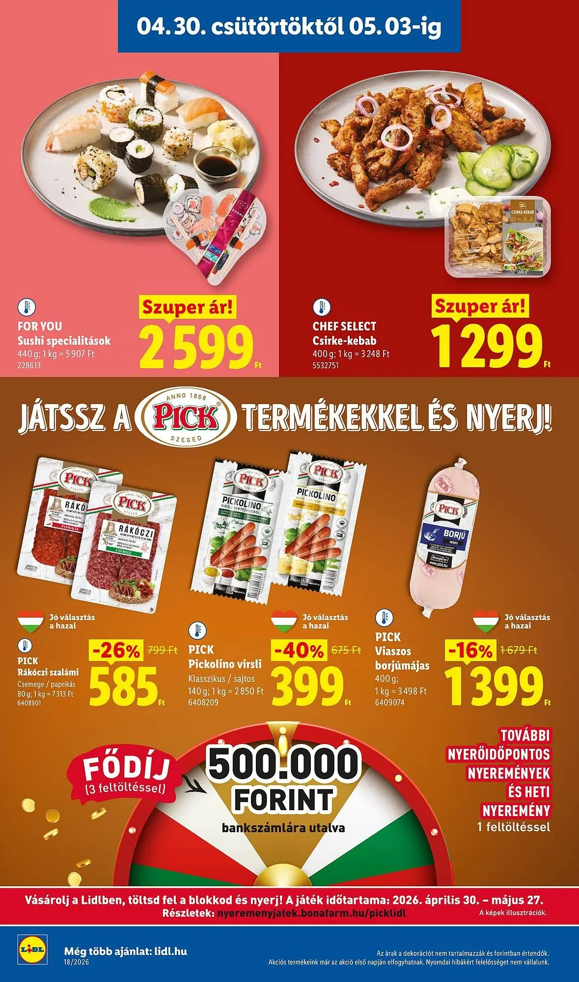 Katalógus Lidl akciós újság április 30.-tól május 6.-ig 2026. - Oldal 6