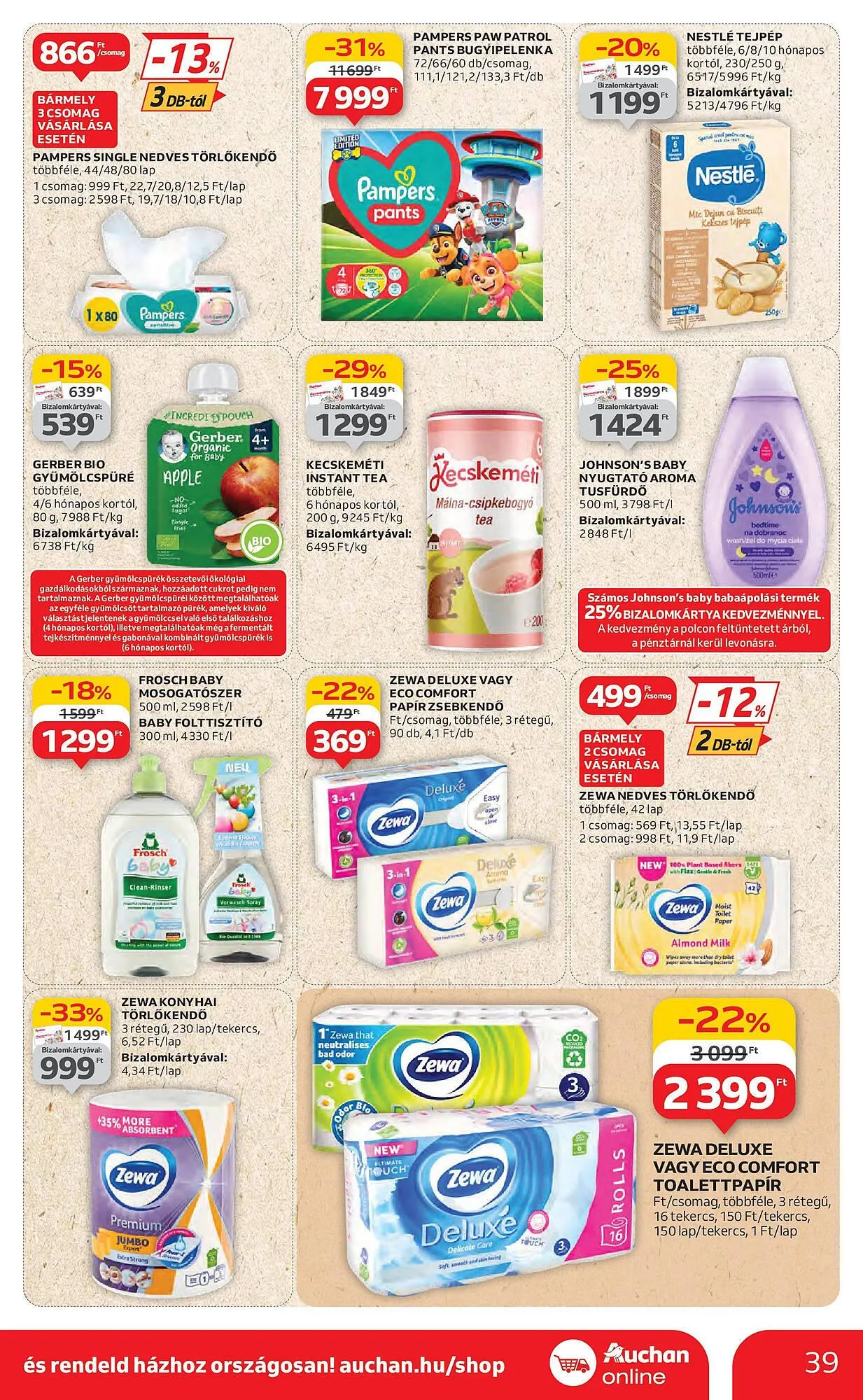 Katalógus Auchan akciós újság július 3.-tól július 9.-ig 2025. - Oldal 39