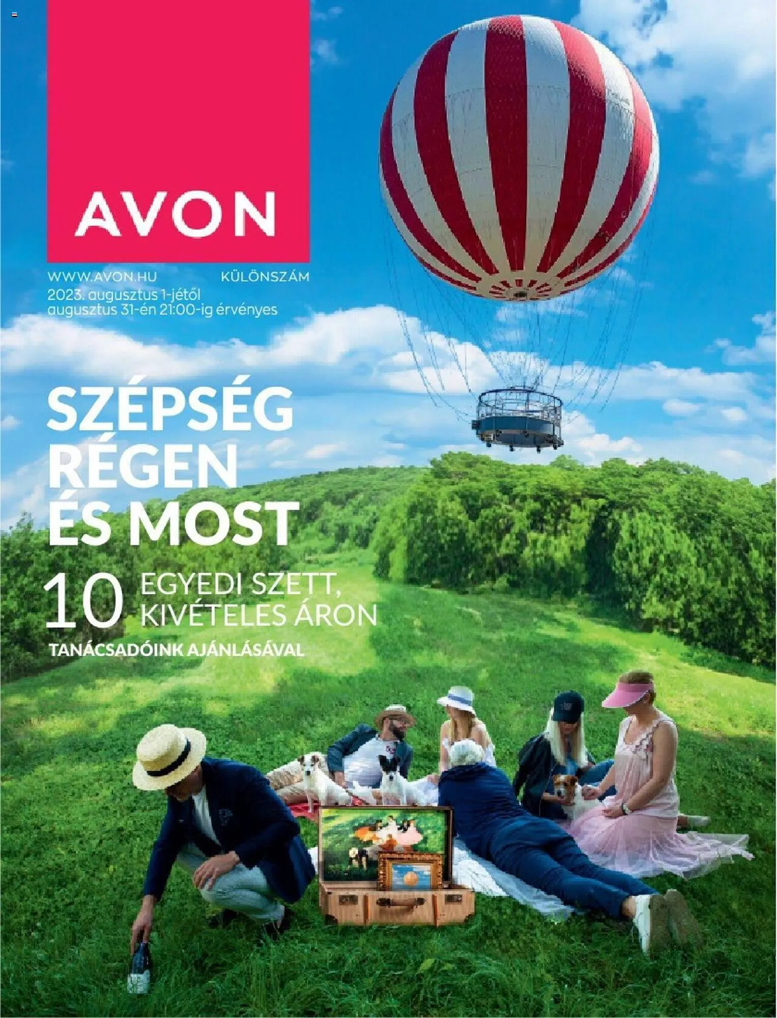 Katalógus AVON akciós újság augusztus 1.-tól augusztus 31.-ig 2023. - Oldal 1