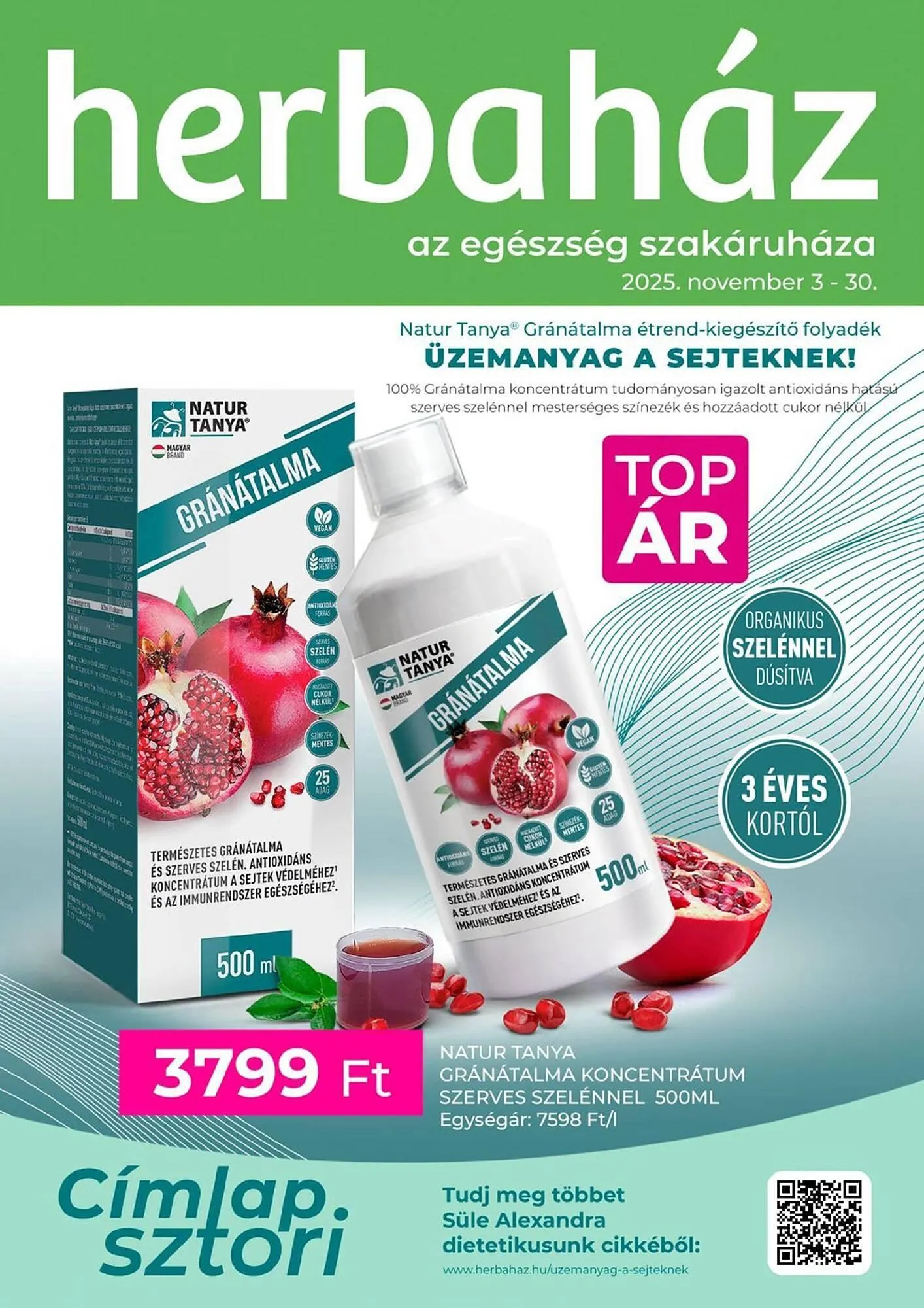 Herbaház akciós újság - 1