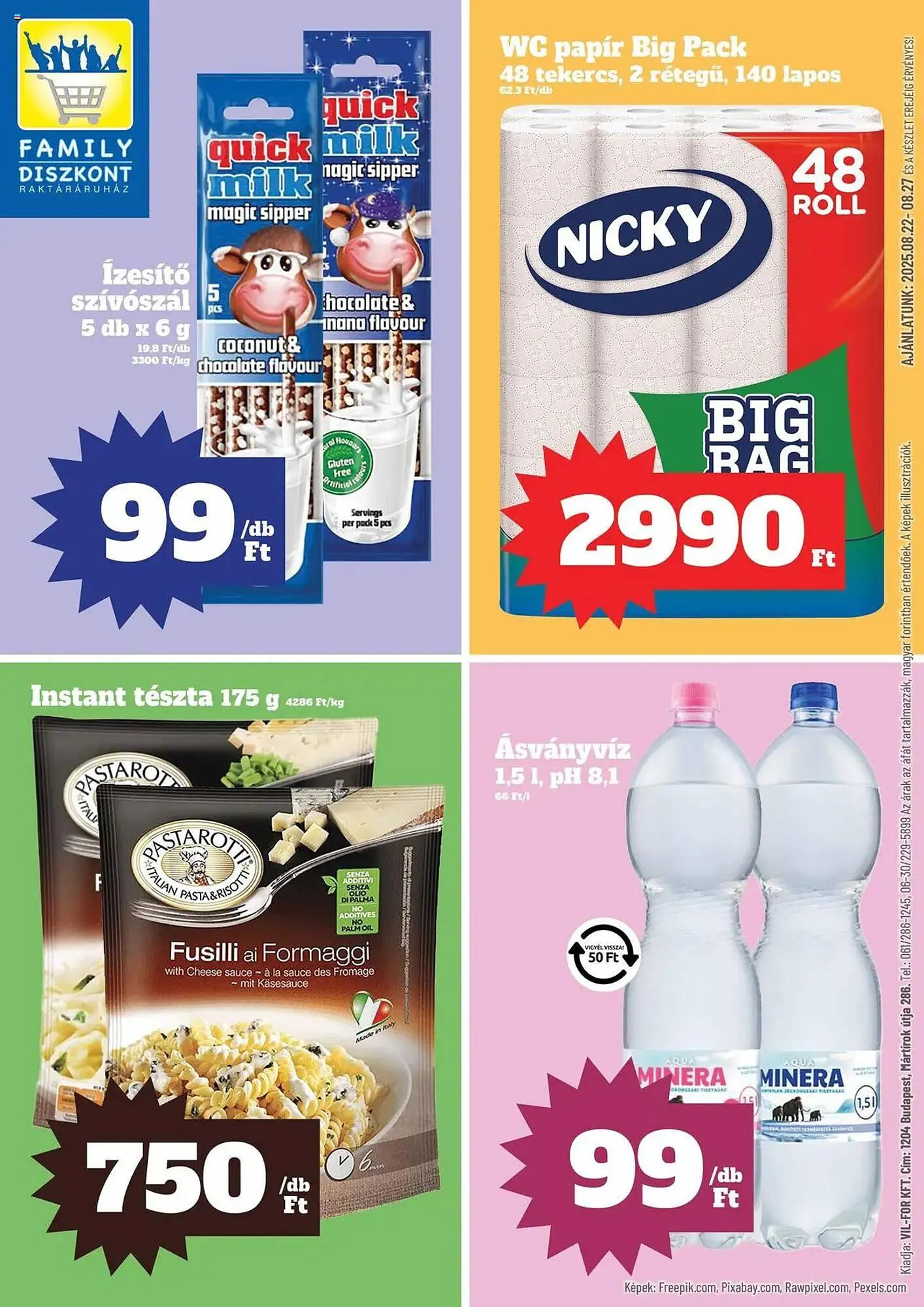 Family Diszkont akciós újság - 1